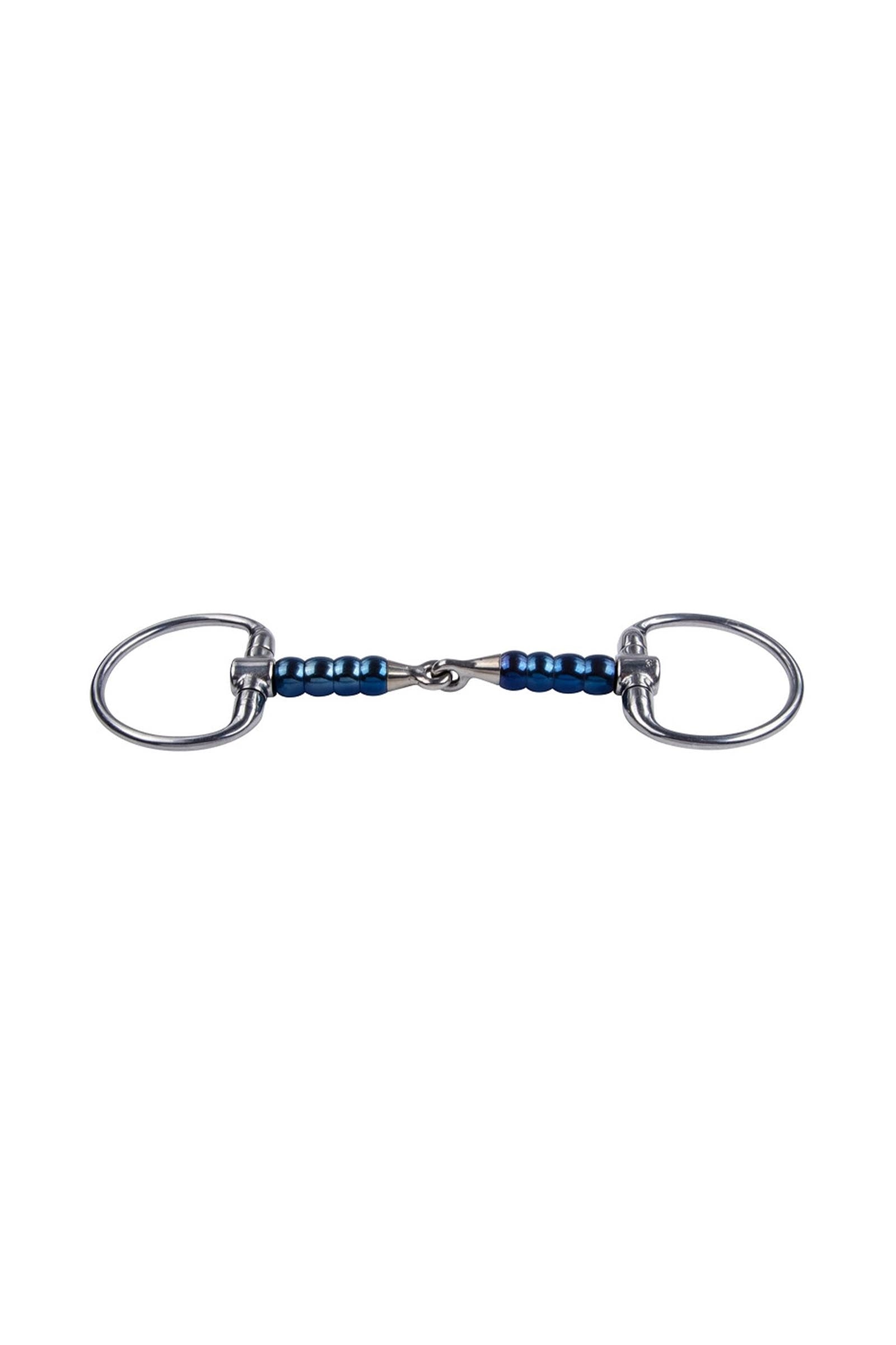 Trust Equestrian Wędzidło rolkowane Sweet Iron Cherry Roller z nieruchomymi pierścieniami Wędzidła
