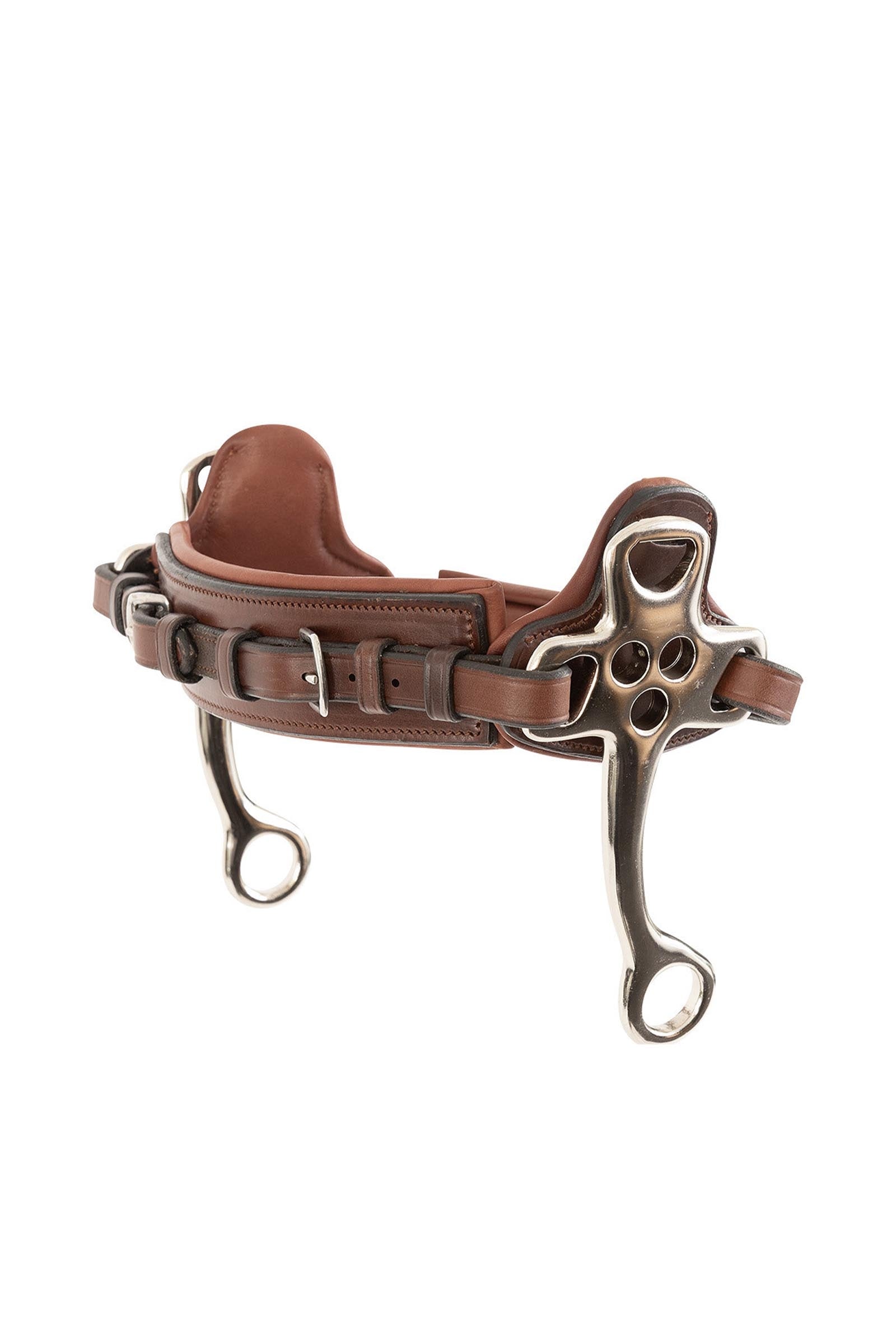 Trust Equestrian Hackamore Noseband with Cheeks 16 Cm Ogłowia i wodze