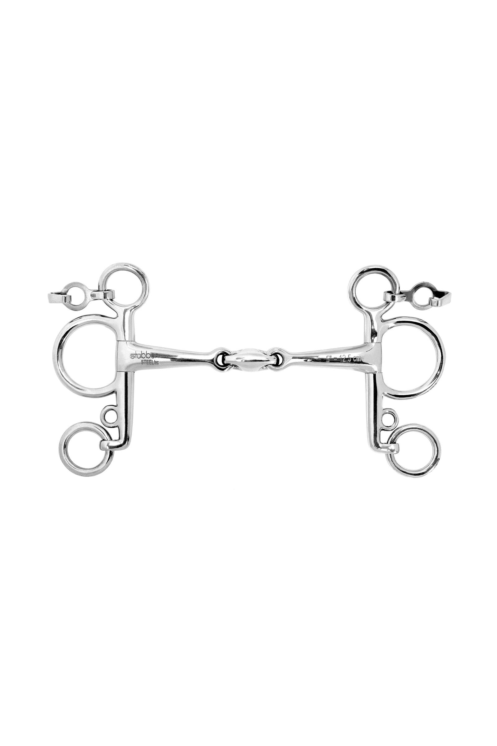 Stubben bit ST pelham  EZ control 14mm Horse Bits