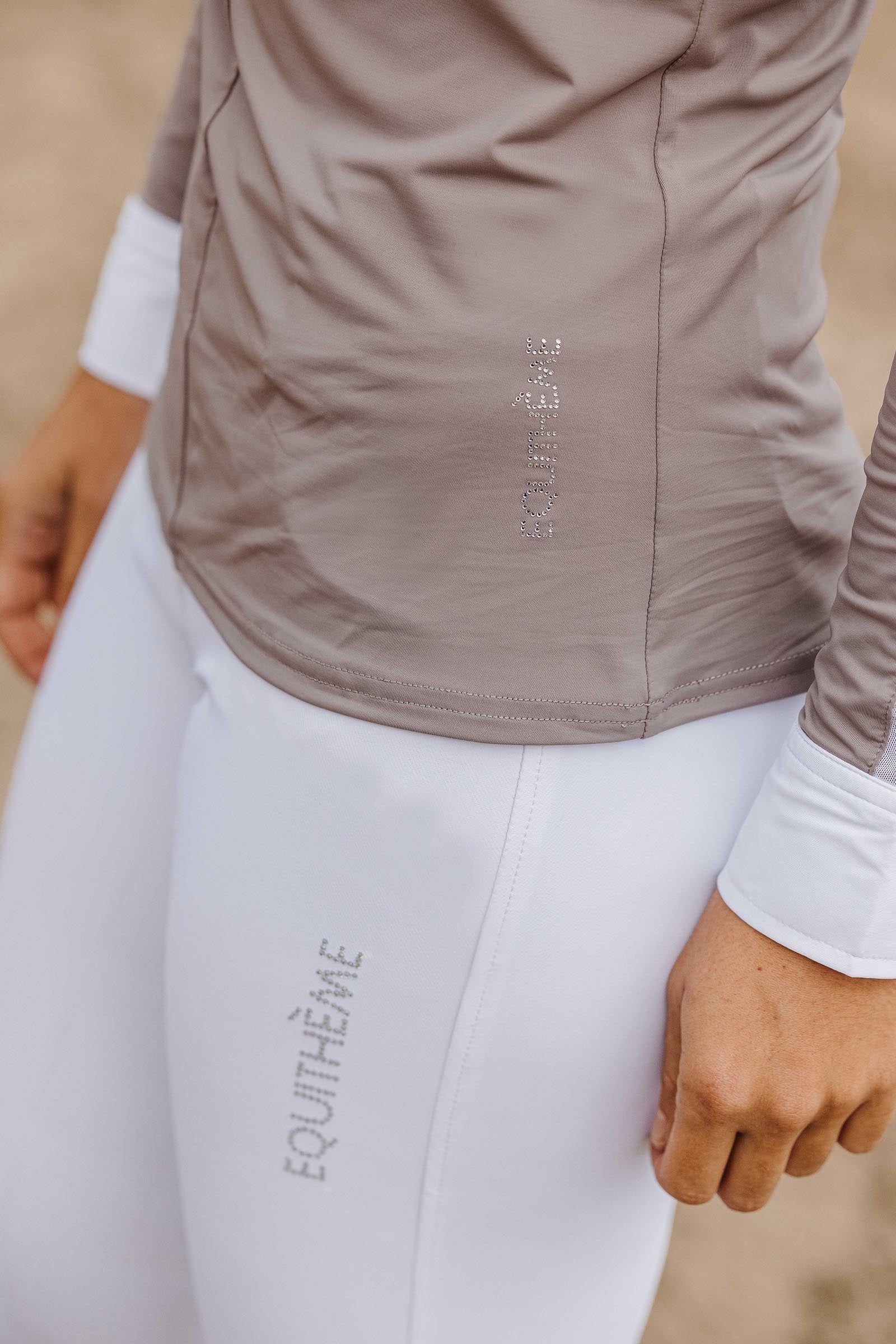 Equi Theme EQUITHÈME Estoril Women´s Longsleeve Show Polo Shirt Women’s Riding Clothing