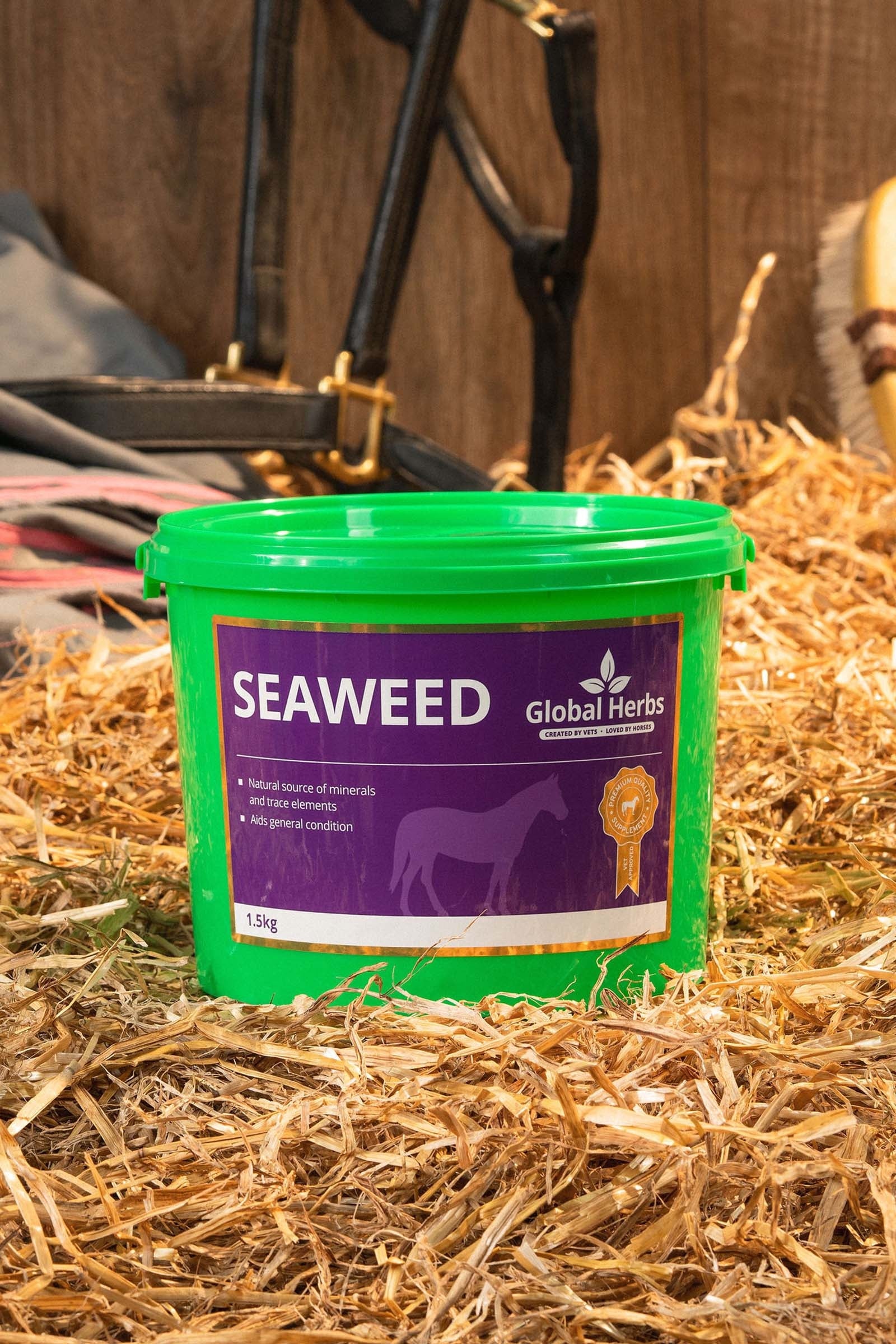 Global Herbs Seaweed 1.5kg Horse Feed & Nutrition