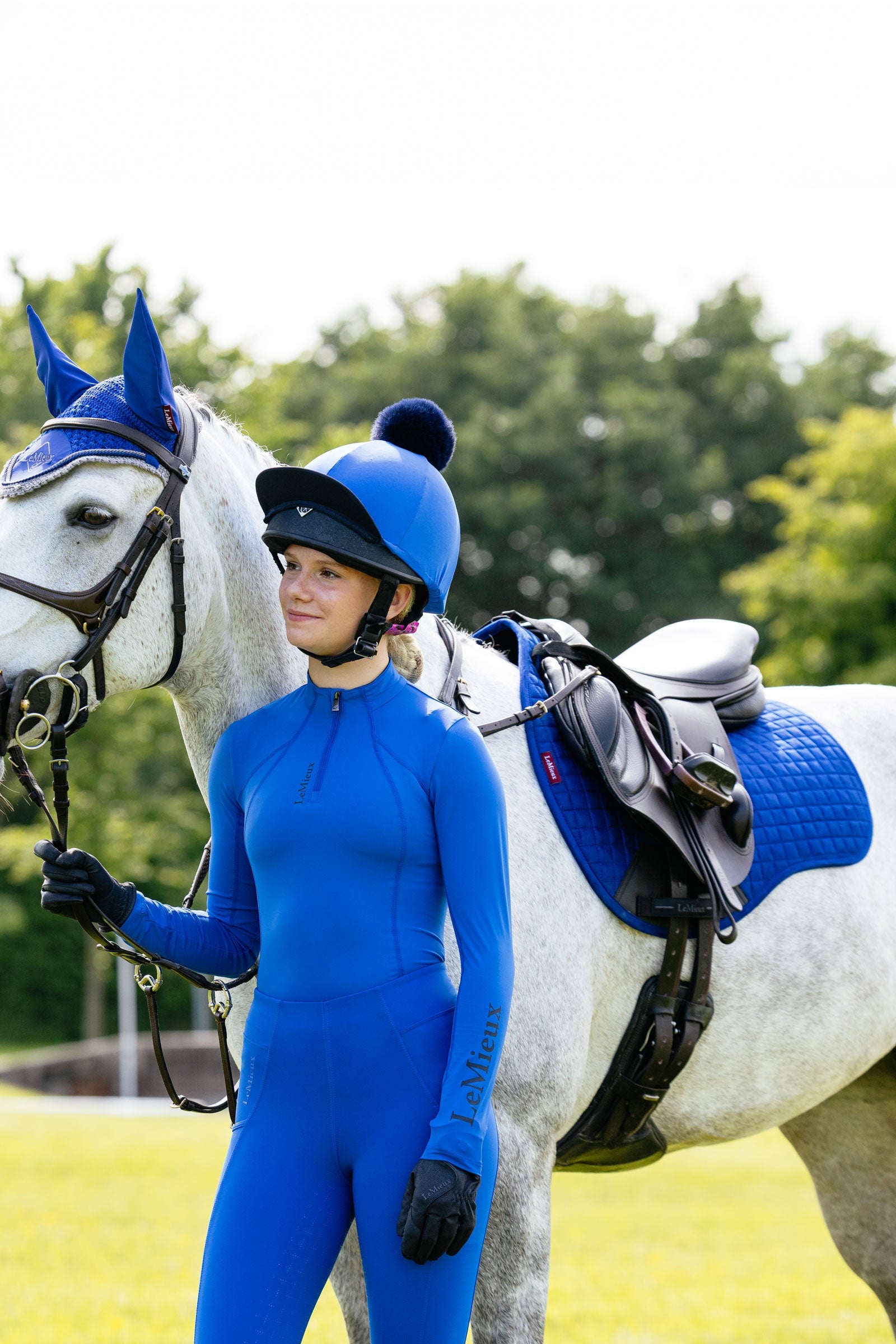 LeMieux Suede GP Square Saddle Pad Saddle Pads