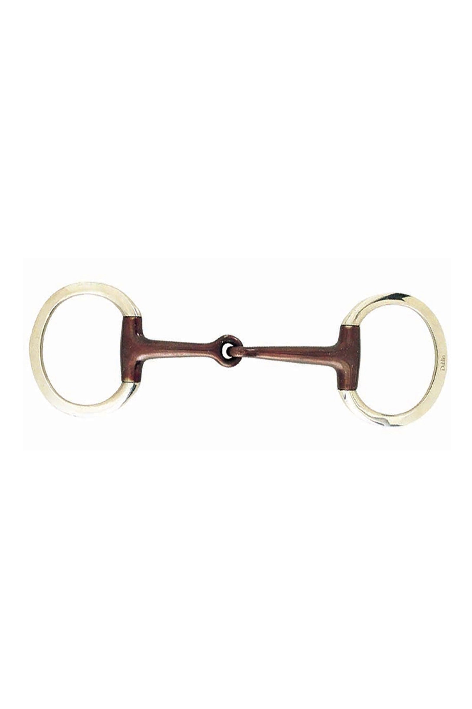 Korsteel Sweet Iron Jointed Eggbutt Snaffle Bit Wędzidła
