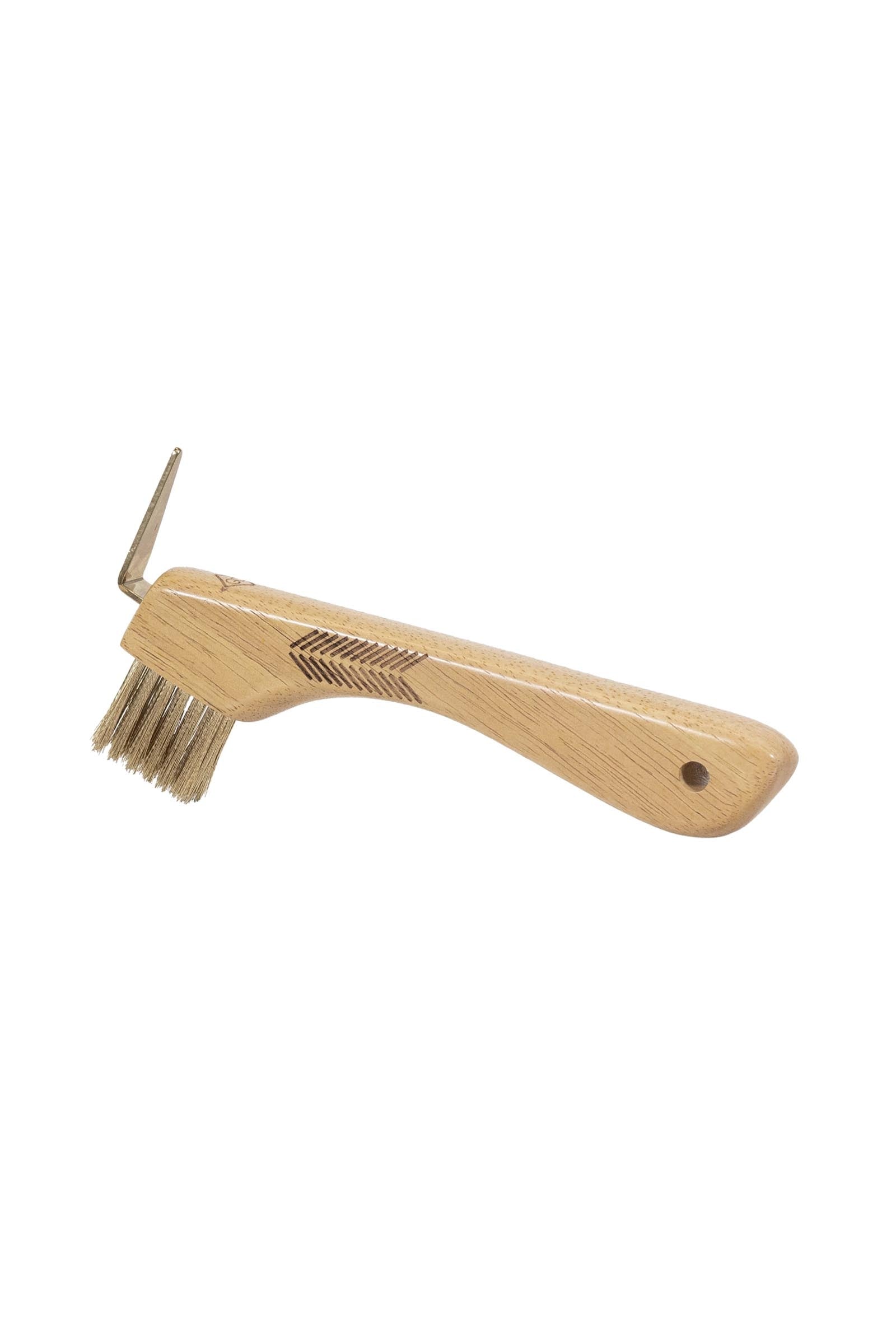 Grooming Deluxe Hoof Pick With Metal Bristle Horse Grooming Tools