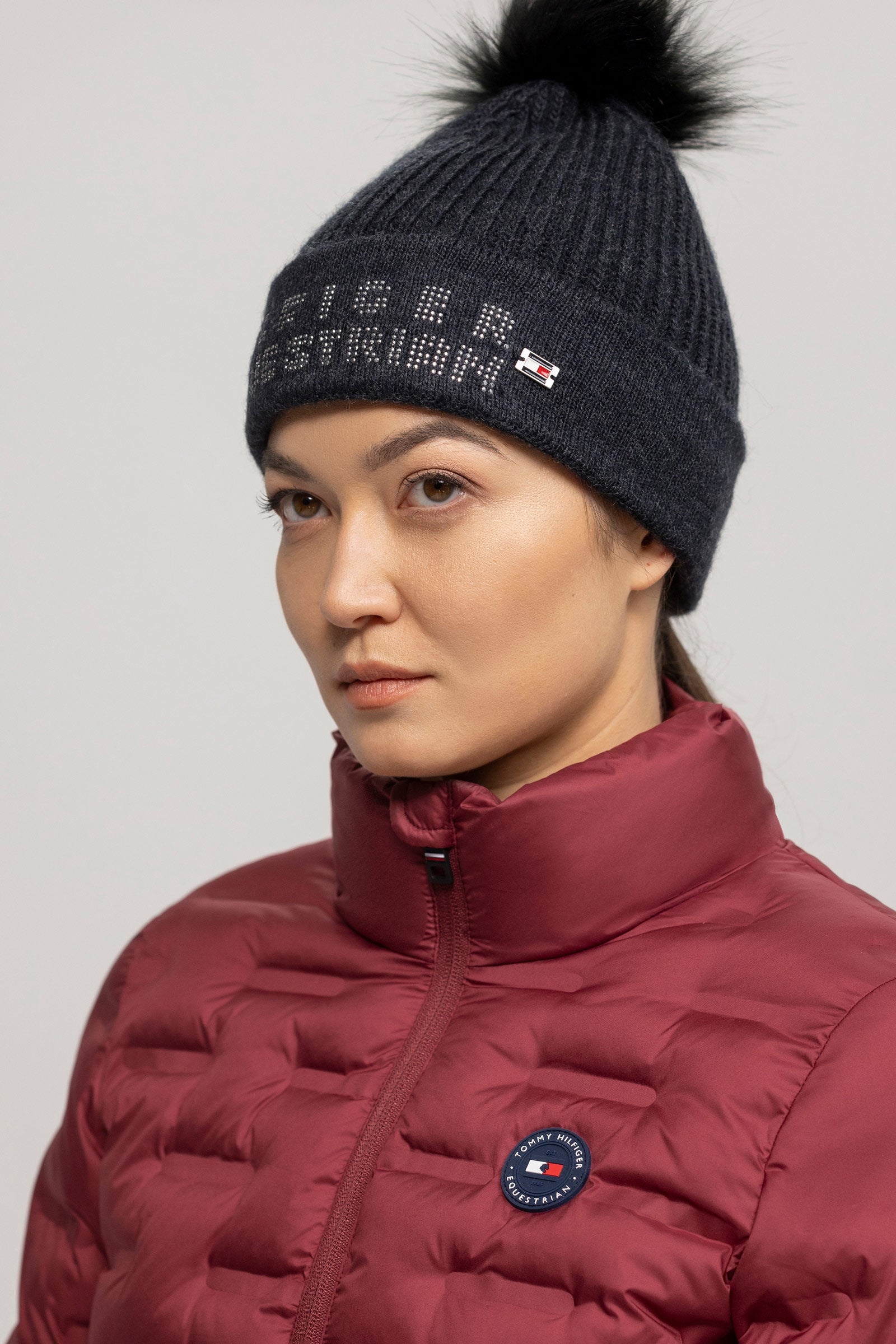 Tommy Hilfiger Equestrian Ottawa Women´s Pompom Beanie Accessories