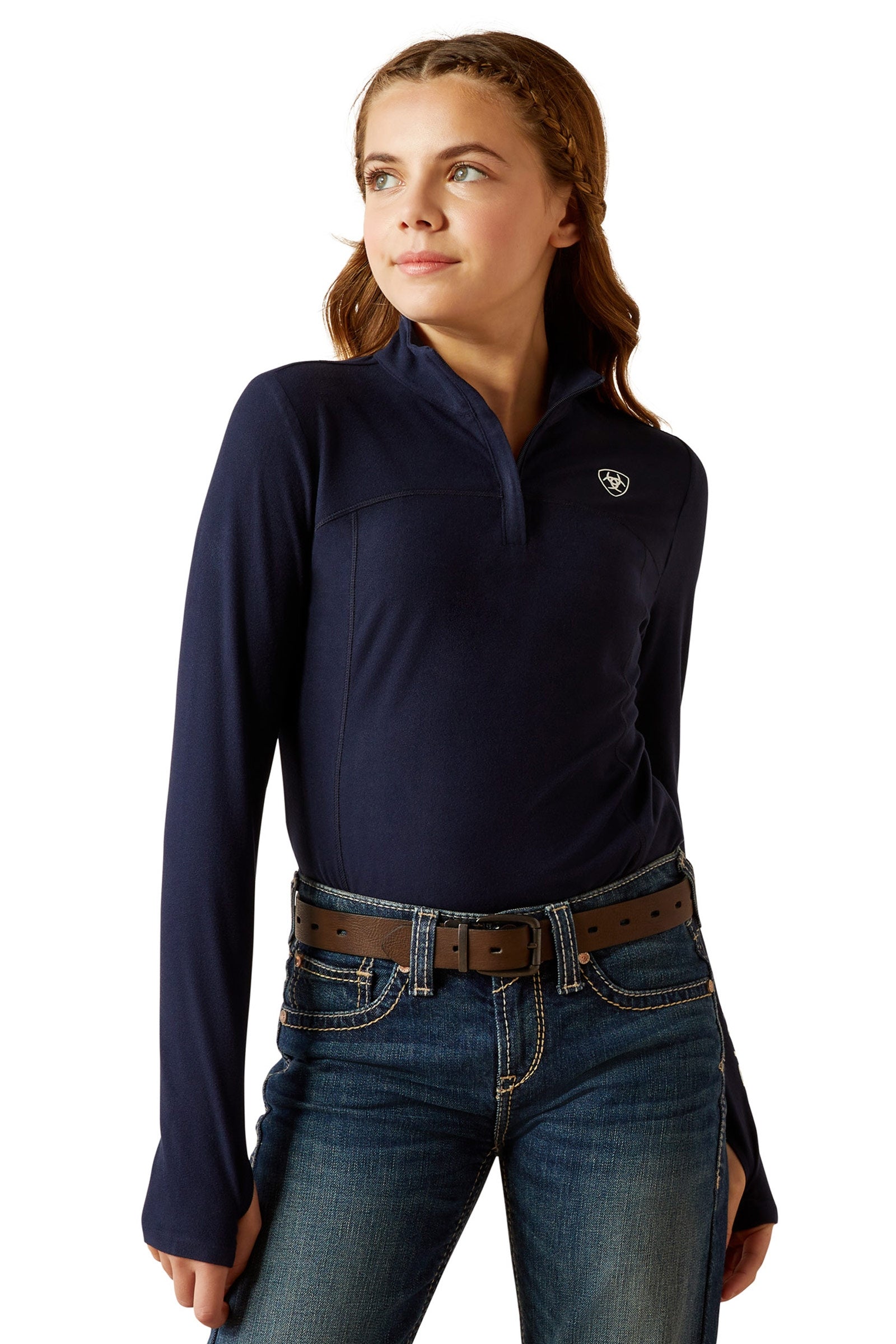 Ariat Lowell 3.0 Kid´s 1/4 Zip Baselayer Shirt Odzież jeździecka dziecięca
