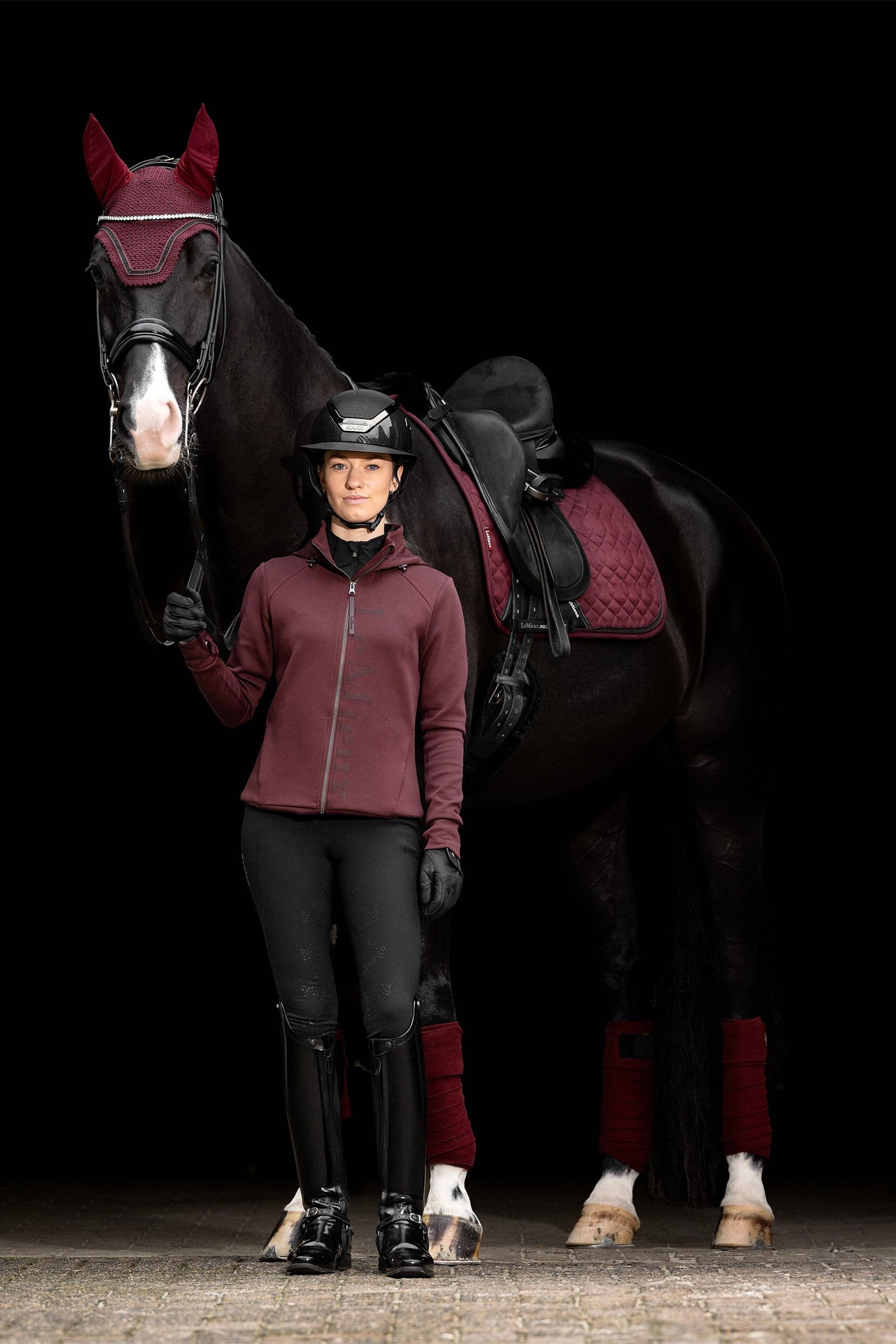 LeMieux Crystal Suede Dressage Pad Saddle Pads