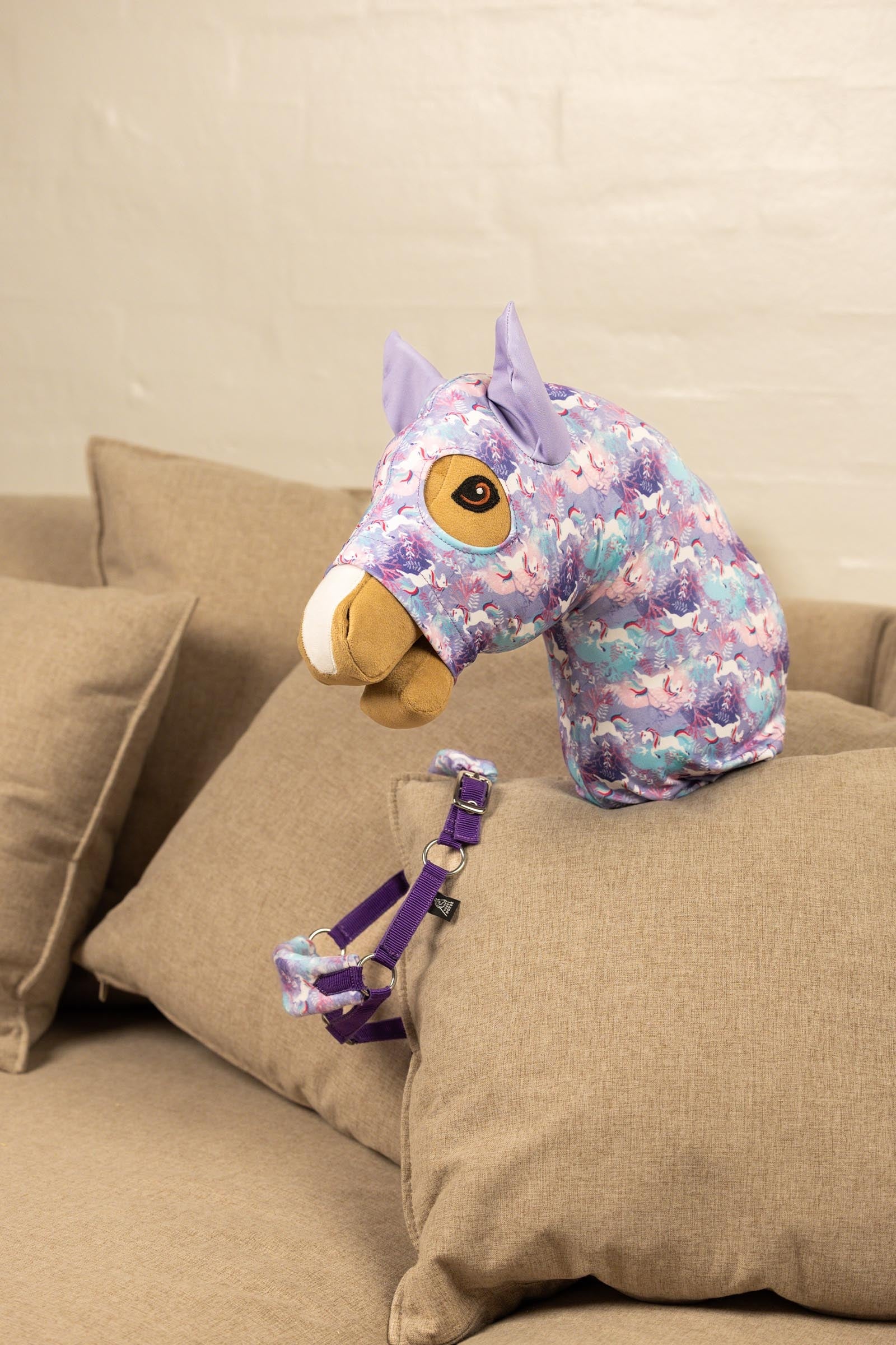 My Hobby Horse Nylon Halter with Unicorn Padding Gifts & Toys