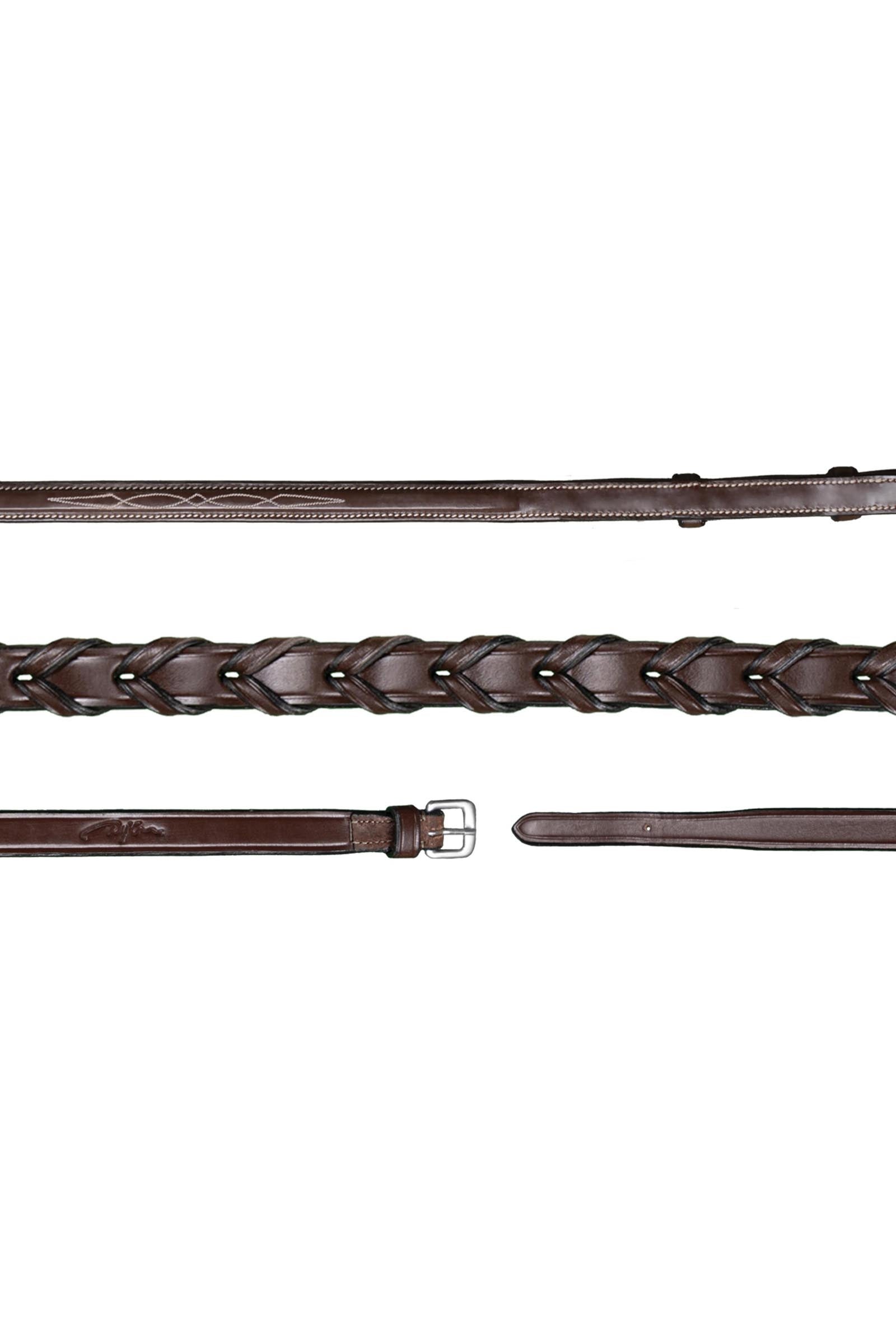Dy'on US-Collection wodze sznurowane 16 mm Ogłowia i wodze