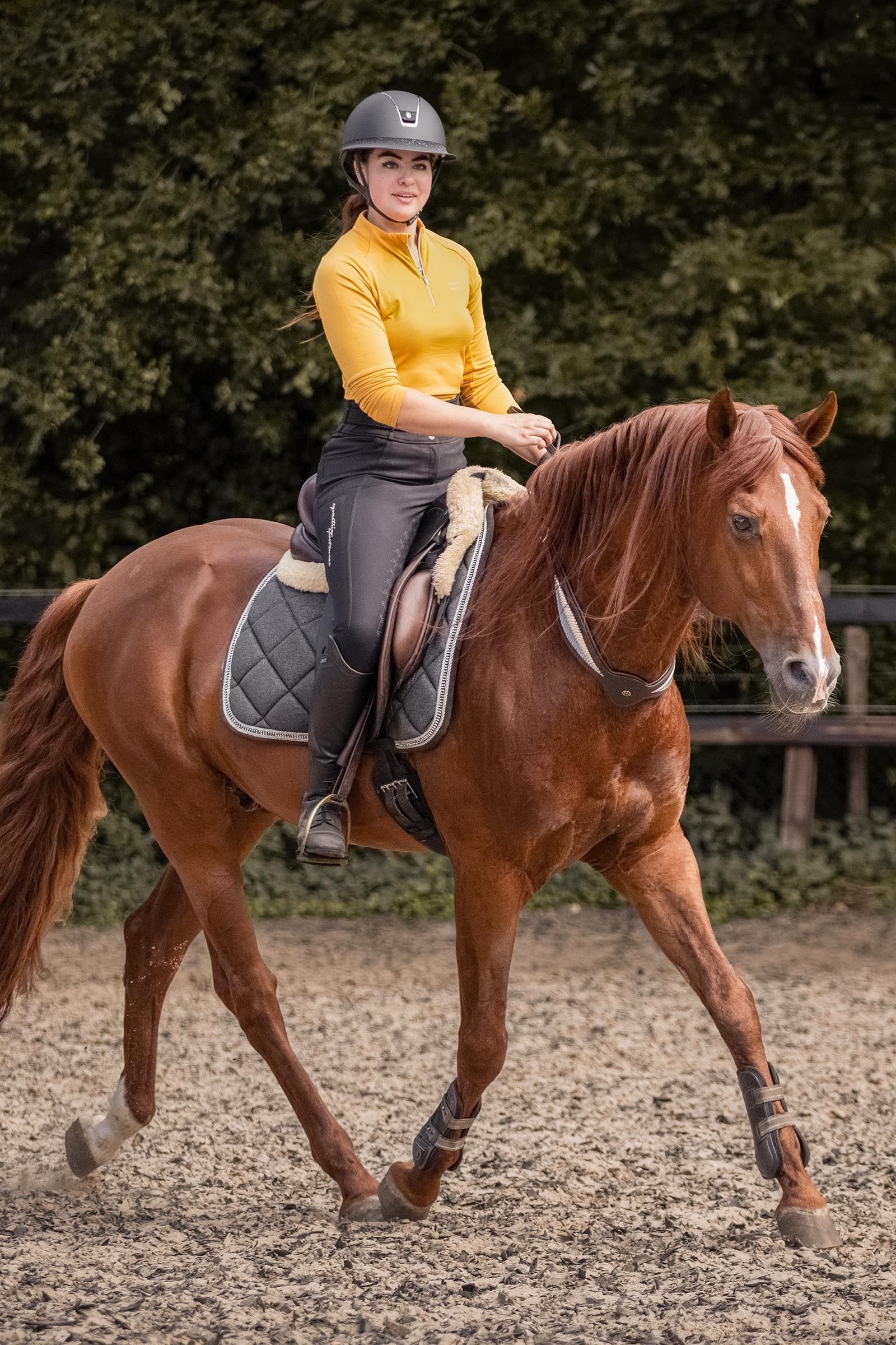 F.R.A. Freedom Riding Articles Whisper Leather Riding Balance Reins Bridles & Reins