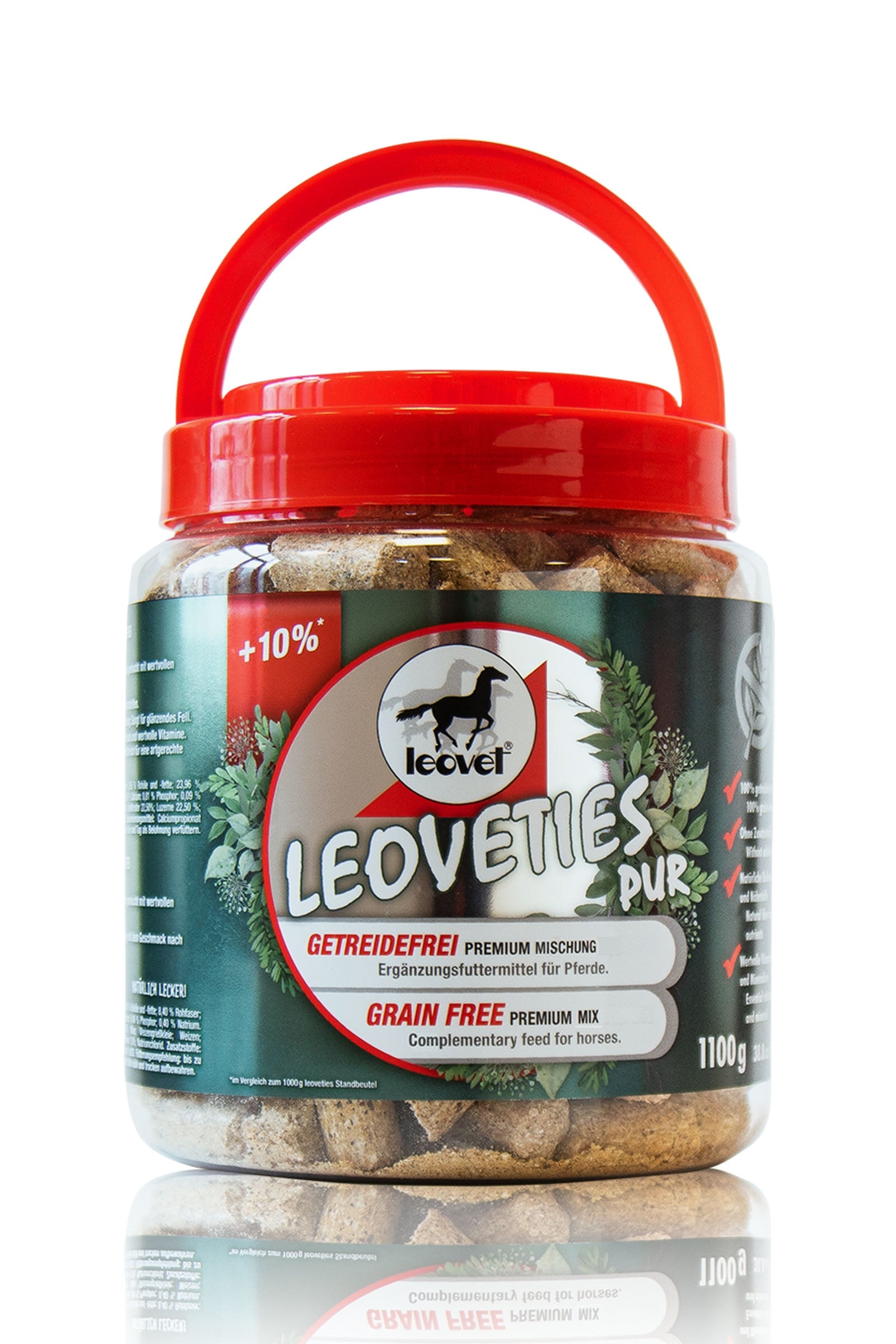 Leovet Leoveties bez zboża Premium Mix, 1100g Horse Feed & Nutrition