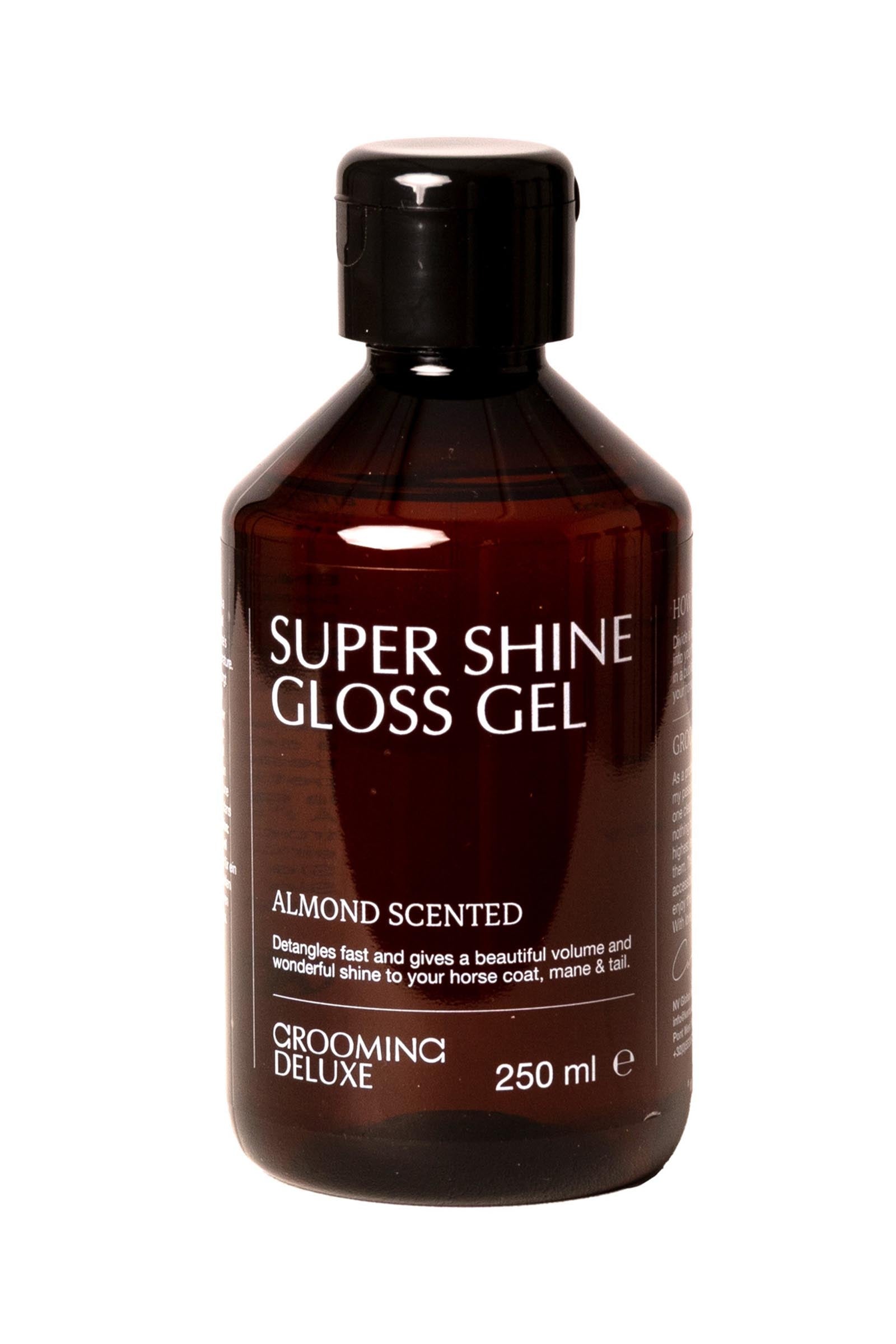Grooming Deluxe Super Shine żel nabłyszczający migdałowy, 250 ml Zdrowie