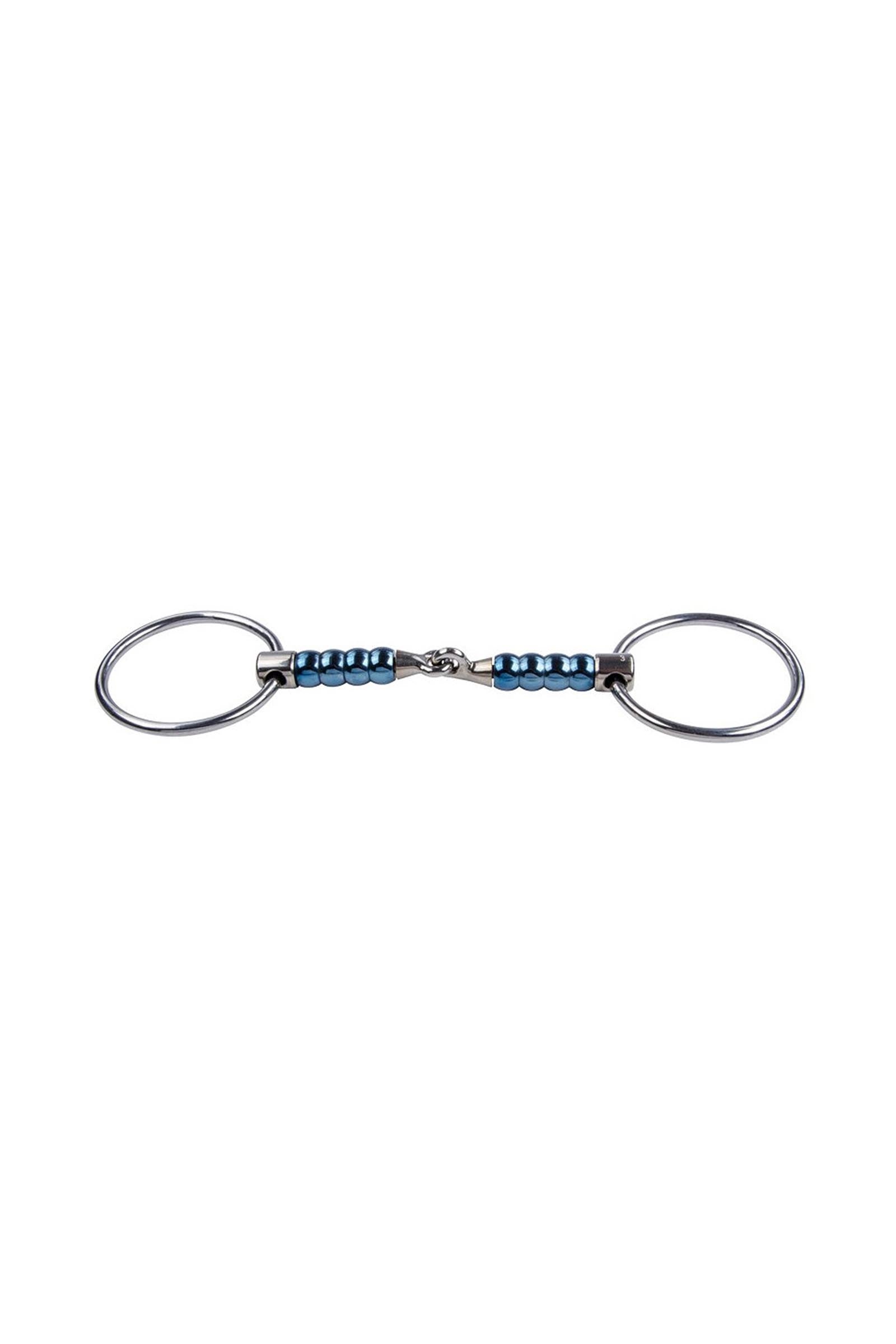 Trust Equestrian Wędzidło rolkowane Sweet Iron Cherry Roller z ruchomymi pierścieniami Wędzidła