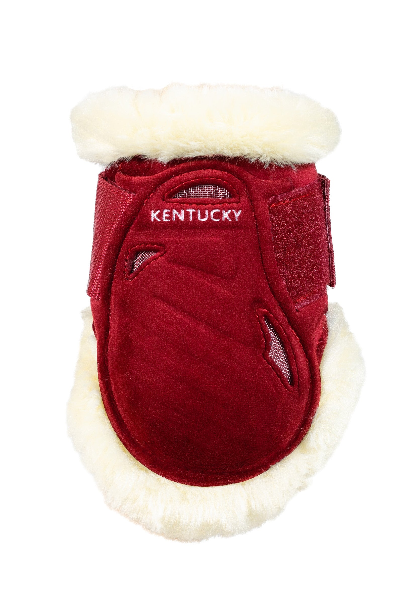Kentucky Horsewear Vegan Sheepskin Young Horse Fetlock Boots Velvet Leg Protection & Hoof Protection for Horses