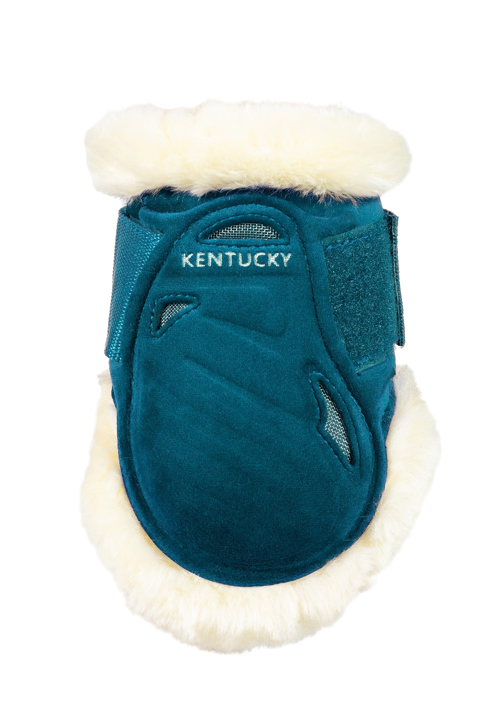 Kentucky Horsewear Vegan Sheepskin Young Horse Fetlock Boots Velvet Leg Protection & Hoof Protection for Horses