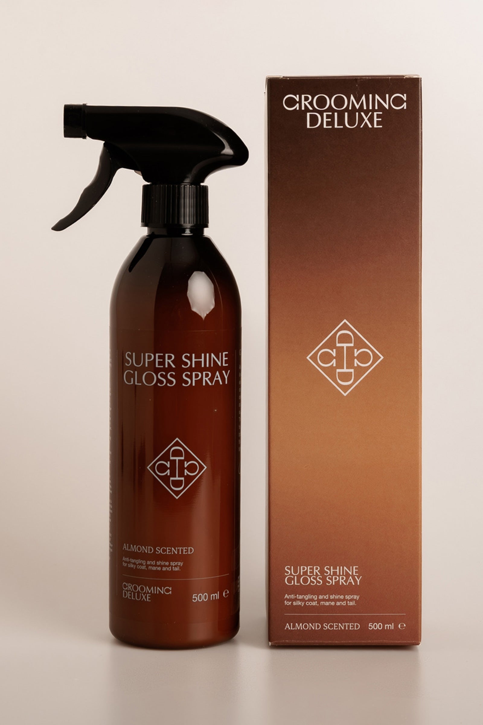 Grooming Deluxe Super Shine spray nabłyszczający migdałowy, 500 ml Zdrowie