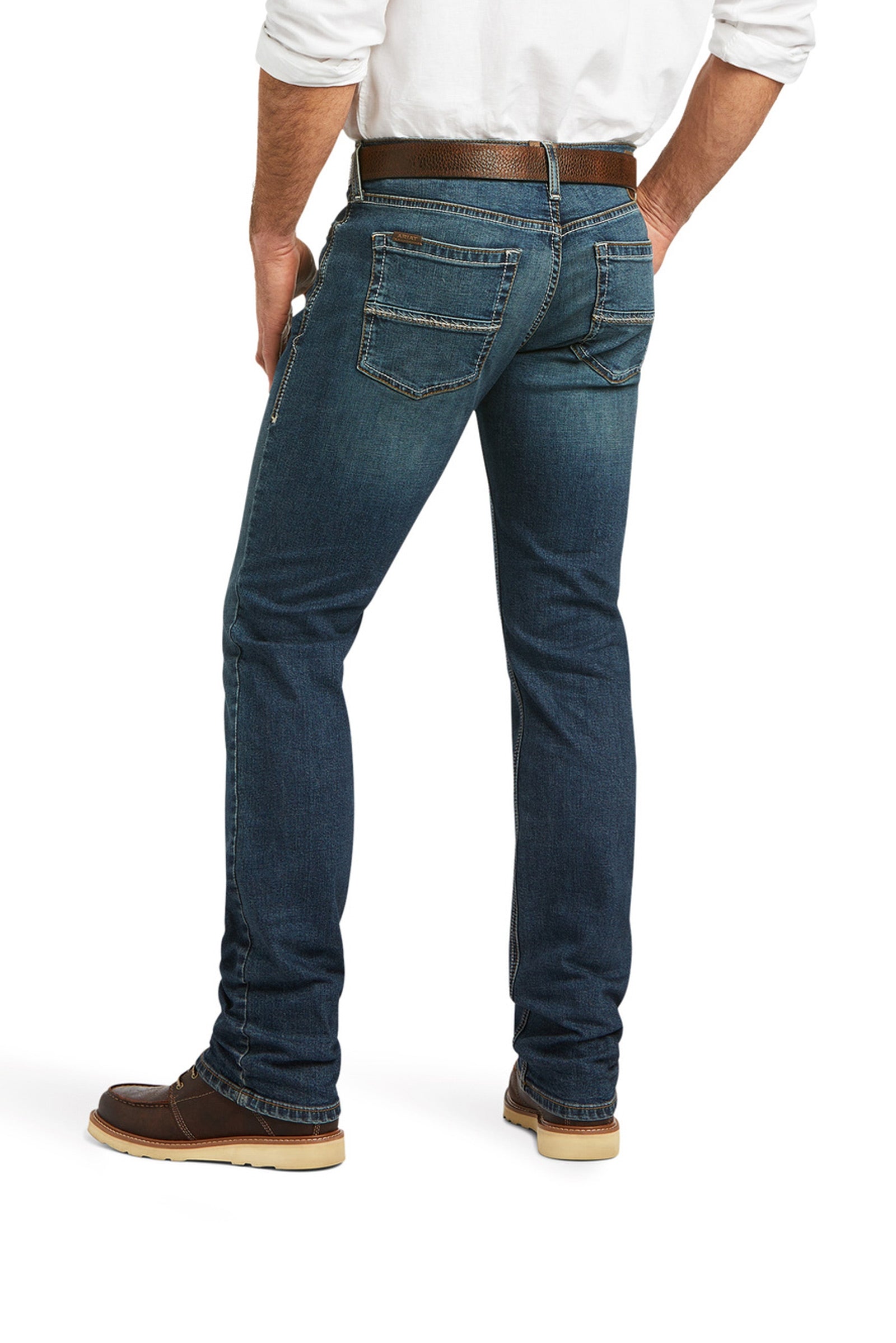 Ariat M8 Modern Tekstretch Sebastian Męskie dżinsy o wąskich nogawkach Odzież jeździecka męska