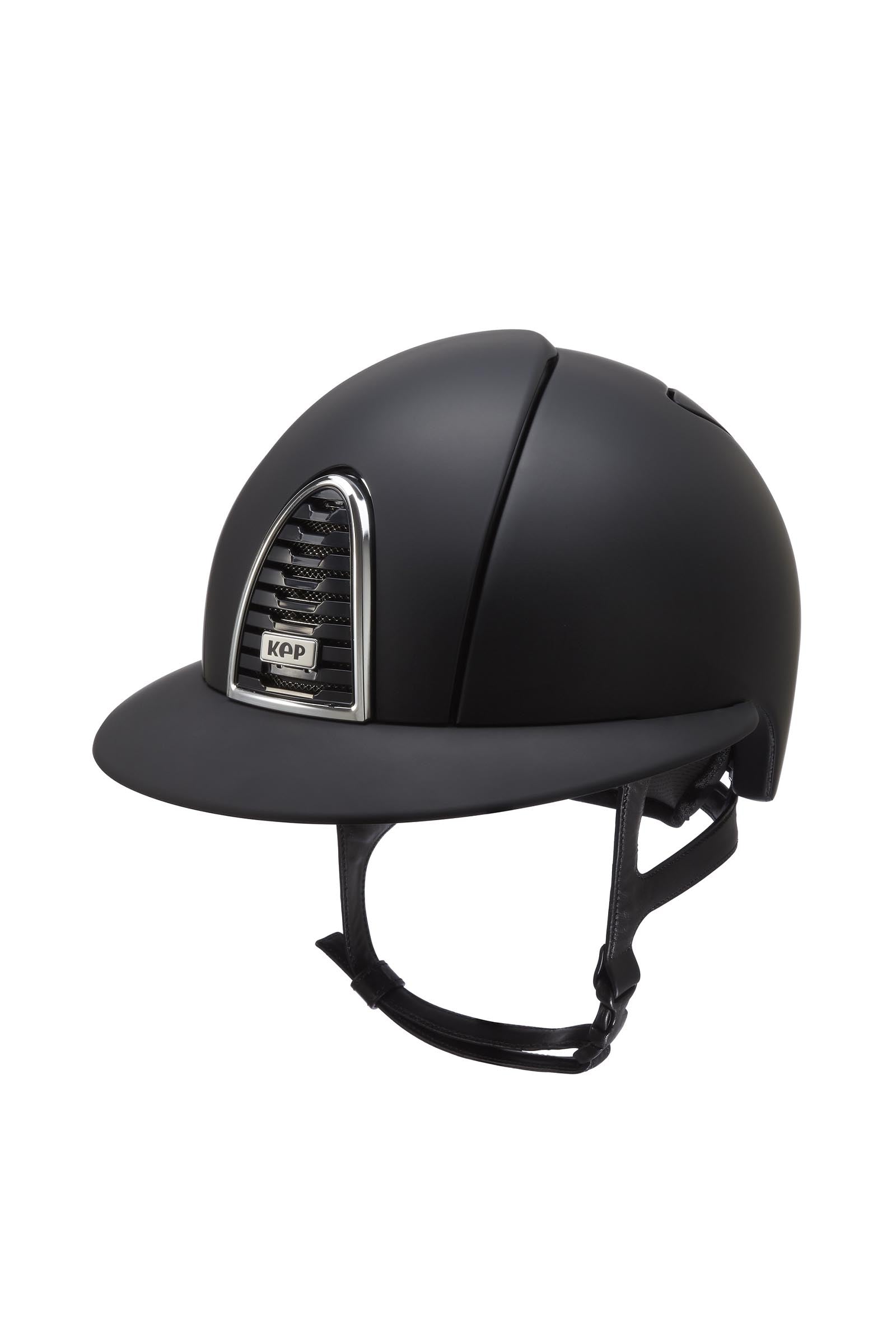 KEP Helmets KEP Cromo 2.0 Textile/Raw Polo Riding Helmet With Extra Visor, App Compatible Kaski i kamizelki jeździeckie