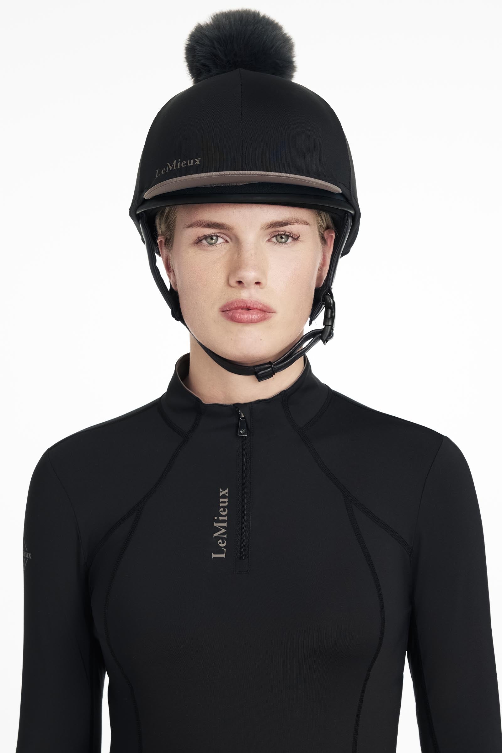 LeMieux Classique Pom Hat Silk Accessories