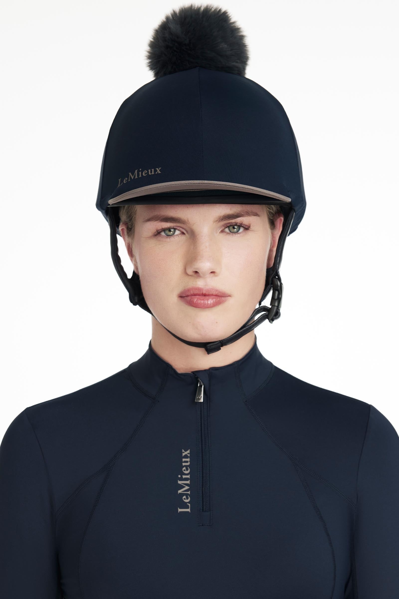 LeMieux Classique Pom Hat Silk Accessories