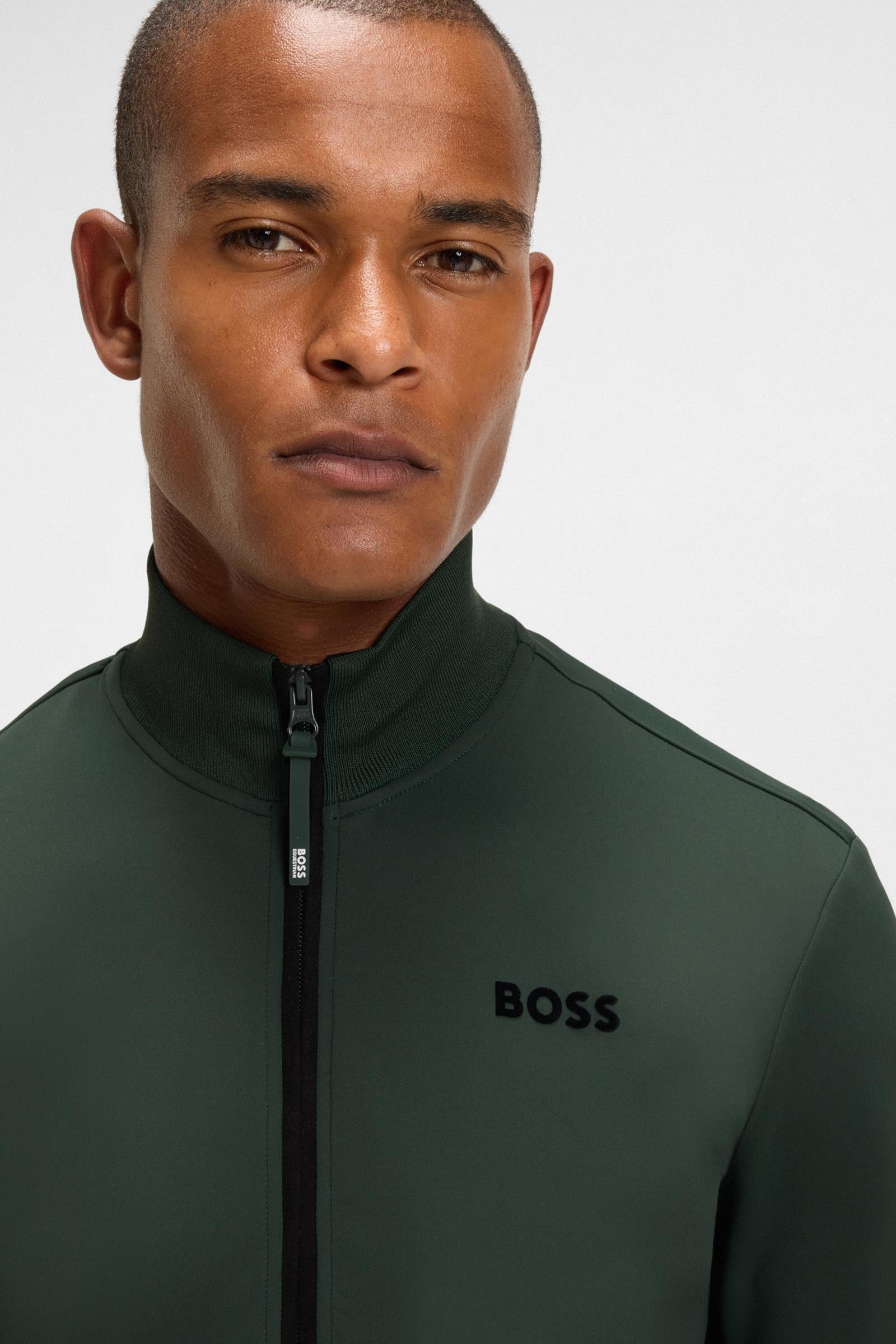 BOSS Equestrian Boss Sammy Mens Functional Cardigan Mens Riding Clothing