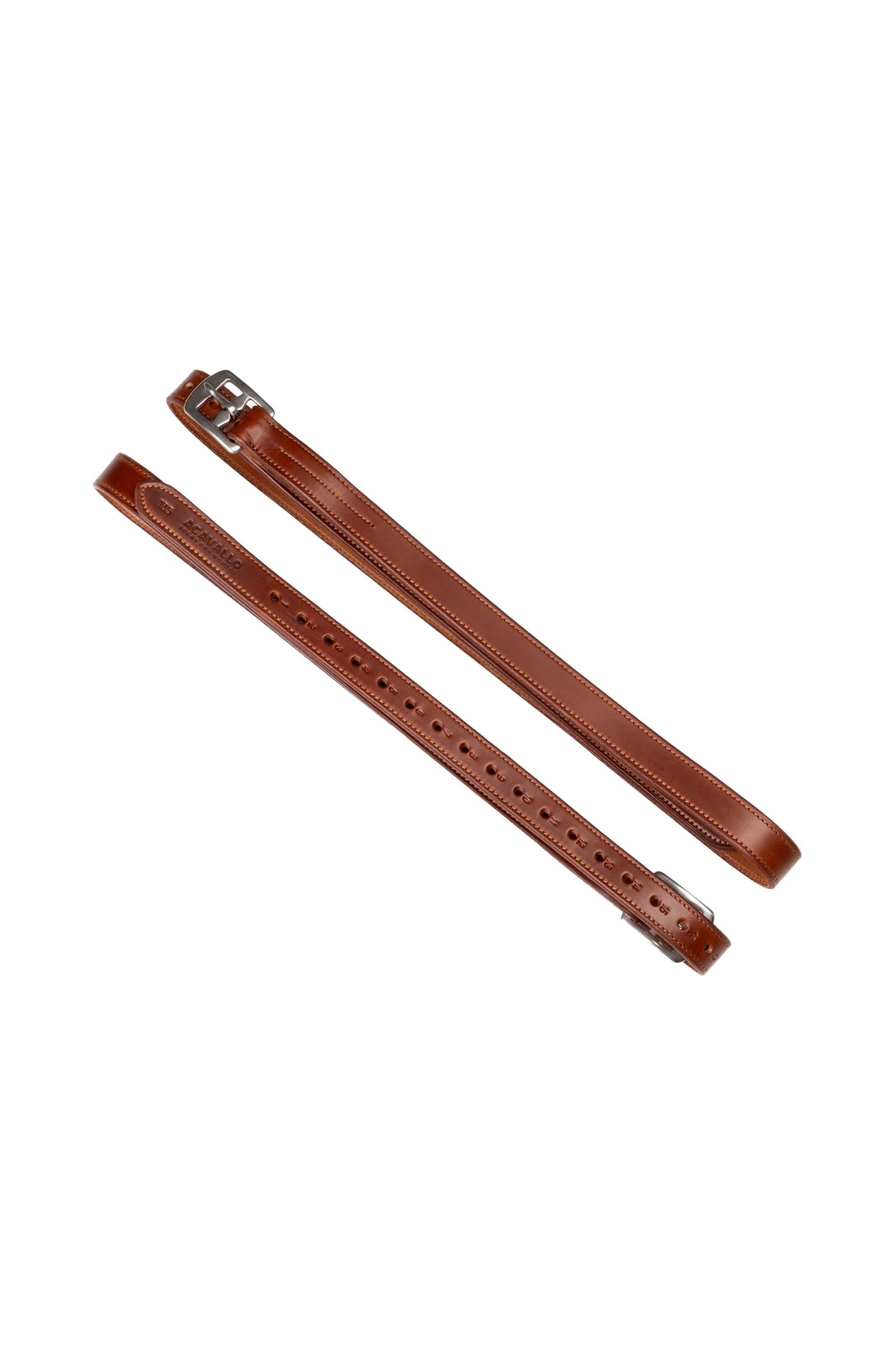 Acavallo Calfskin Stirrup Leathers, Reinforced Siodła i popręgi