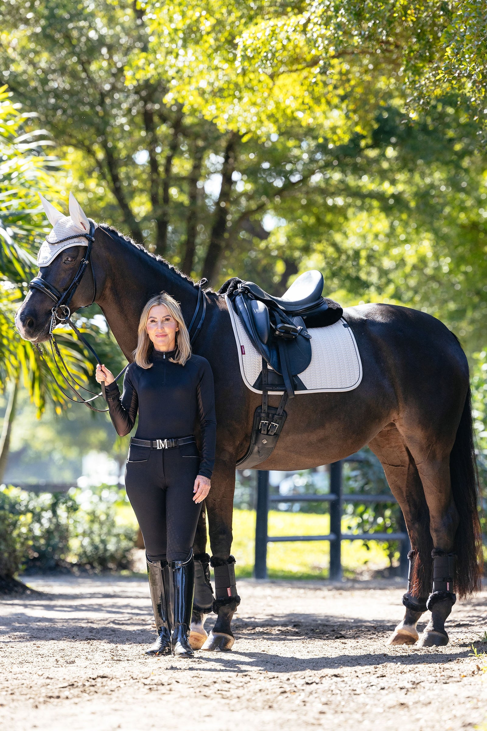 LeMieux Essence Dressage Saddle Pad Saddle Pads