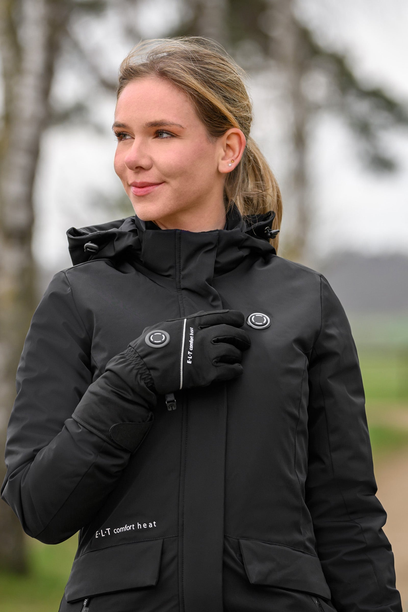 ELT Heated Gloves Comfort Heat Riding Gloves