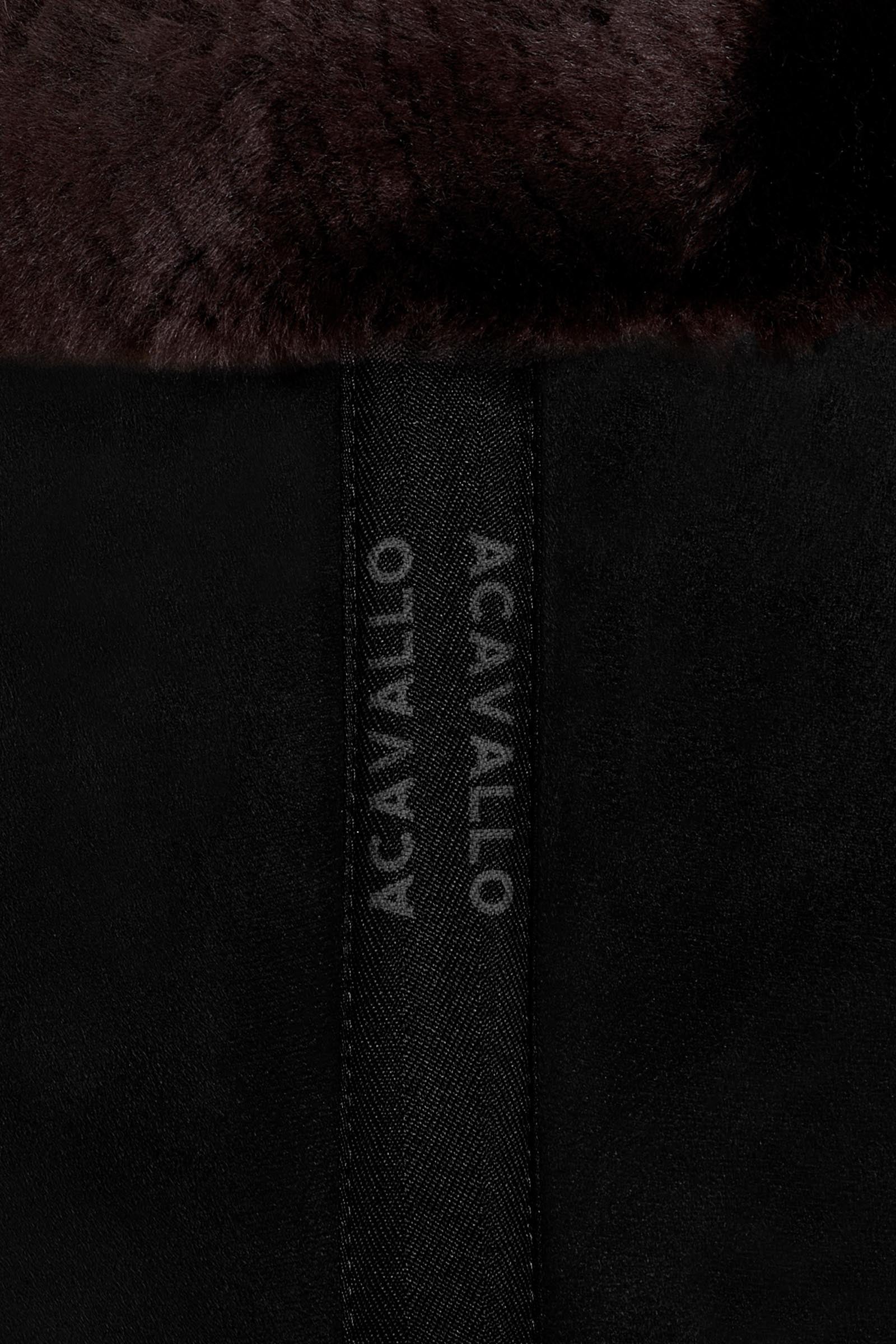 Acavallo Close Contact Memory Foam Halfpad with Sheepskin Saddle Pads