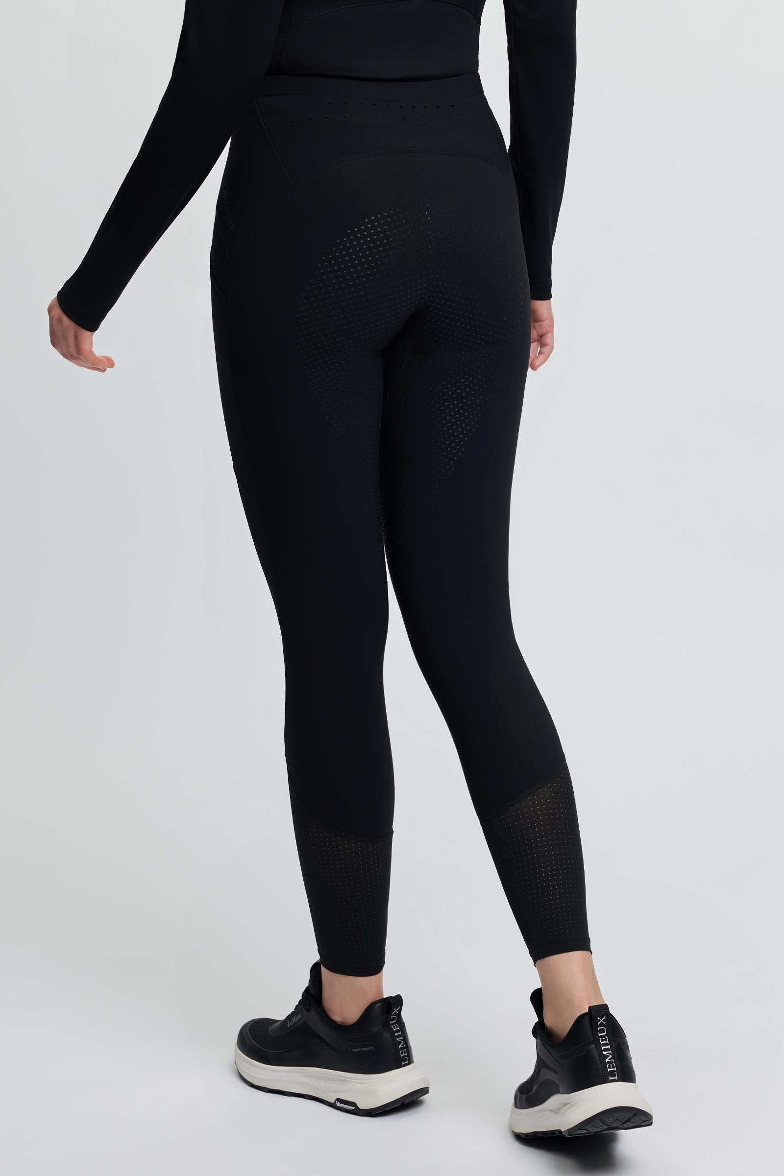 LeMieux Airflow damskie bryczesy pull on z pełnym lejem Womens Breeches