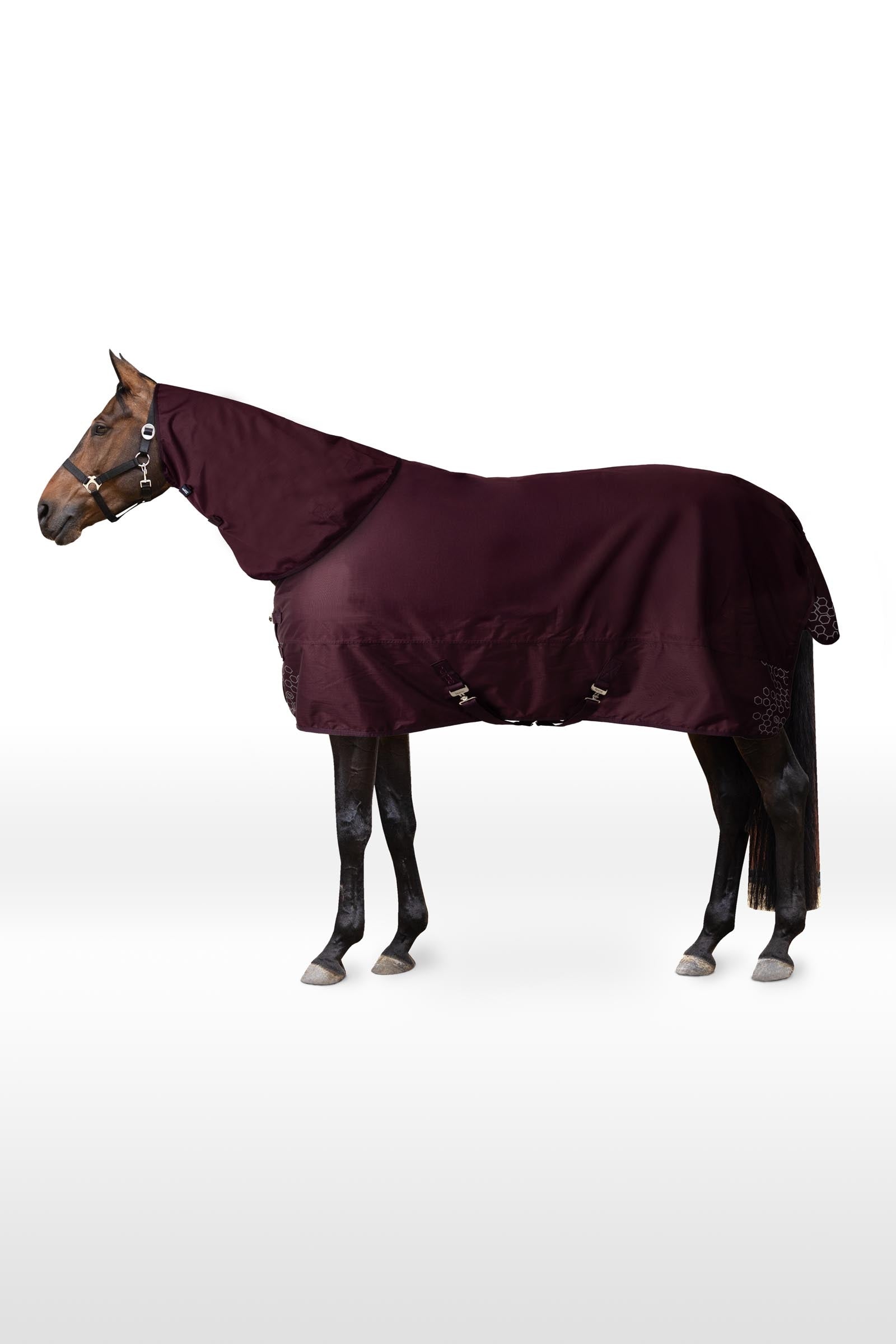 Horze Newbridge Reflective Turnout Rug, 0 g Horse Rugs