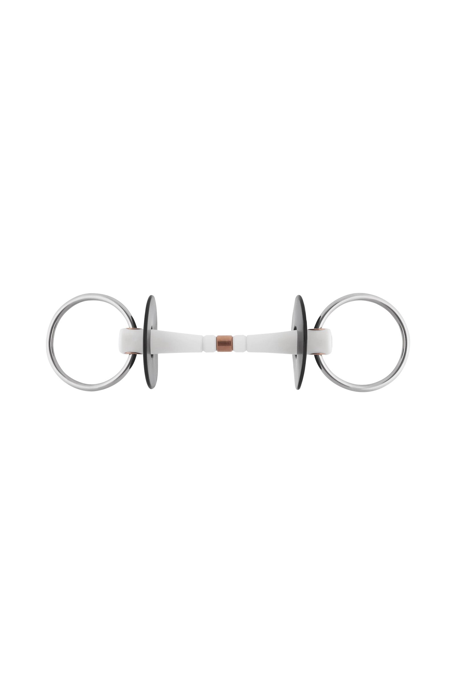 Sprenger Nathe Loose Ring Snaffle 20mm z elastyczną końcówką Mullen, miedziane środkowe ogniwo (70mm ring) Wędzidła