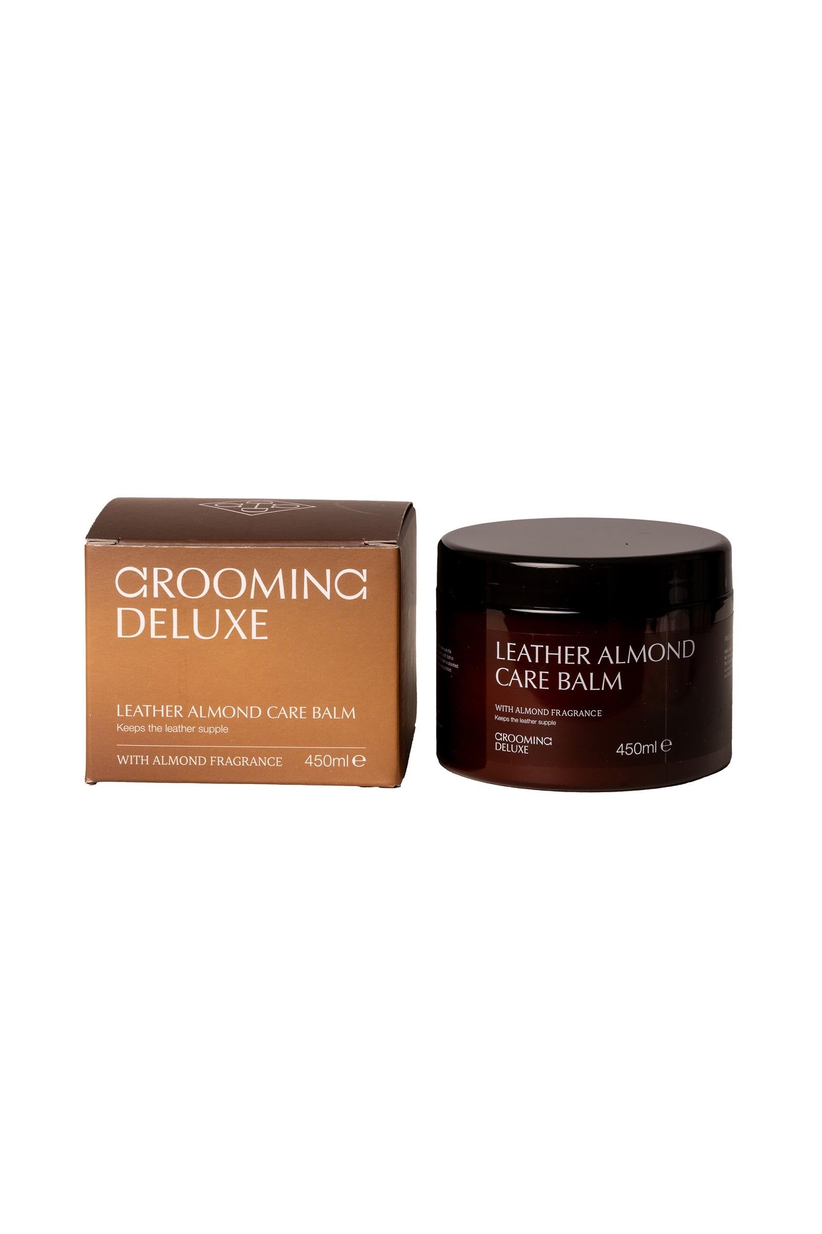 Grooming Deluxe Leather Almond Care Balm, 450 ml Horse Health Care