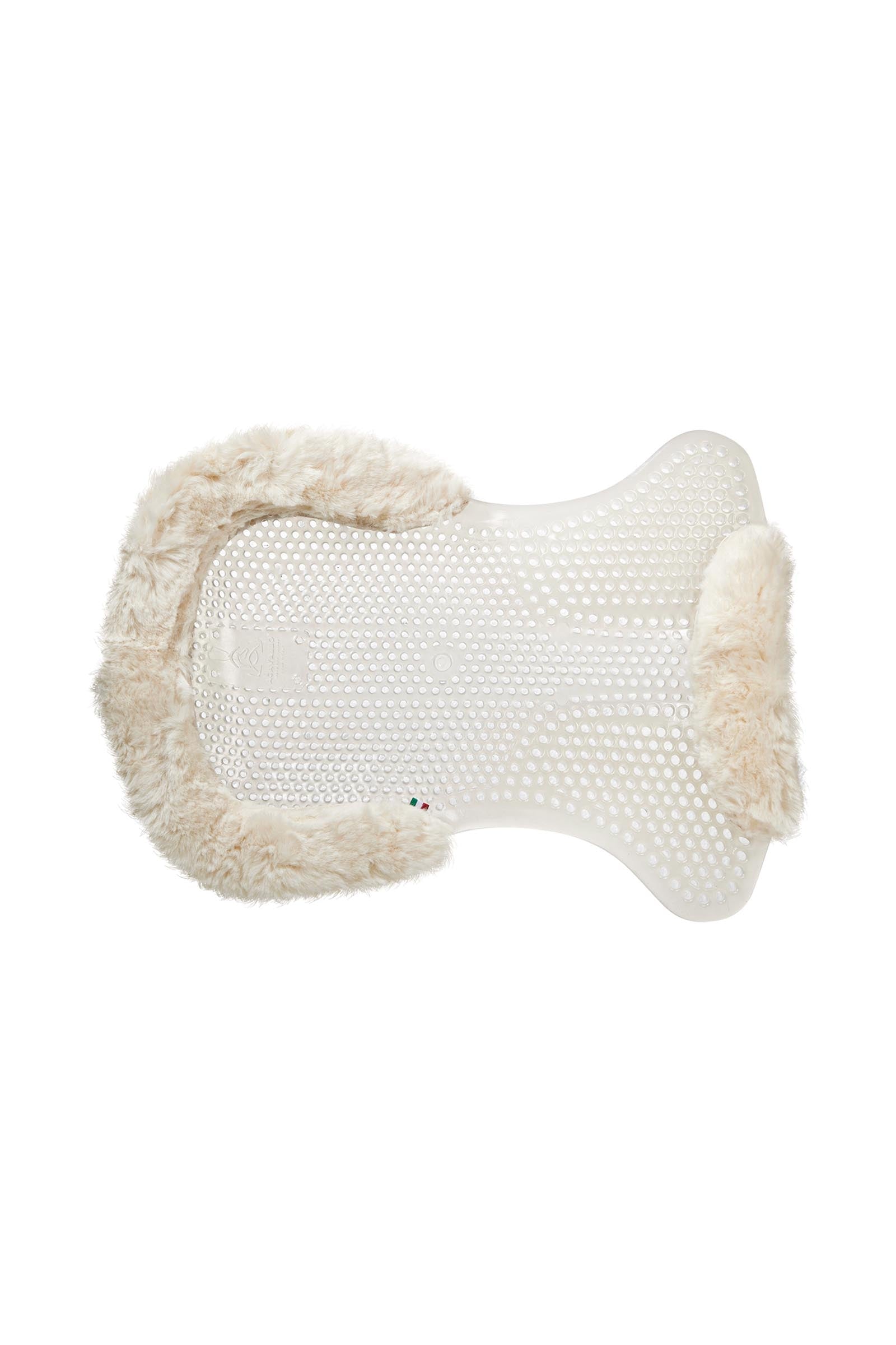 Acavallo Gel Non Slip Classic With Sheepskin Cut-Out Front Riser Saddle Pads