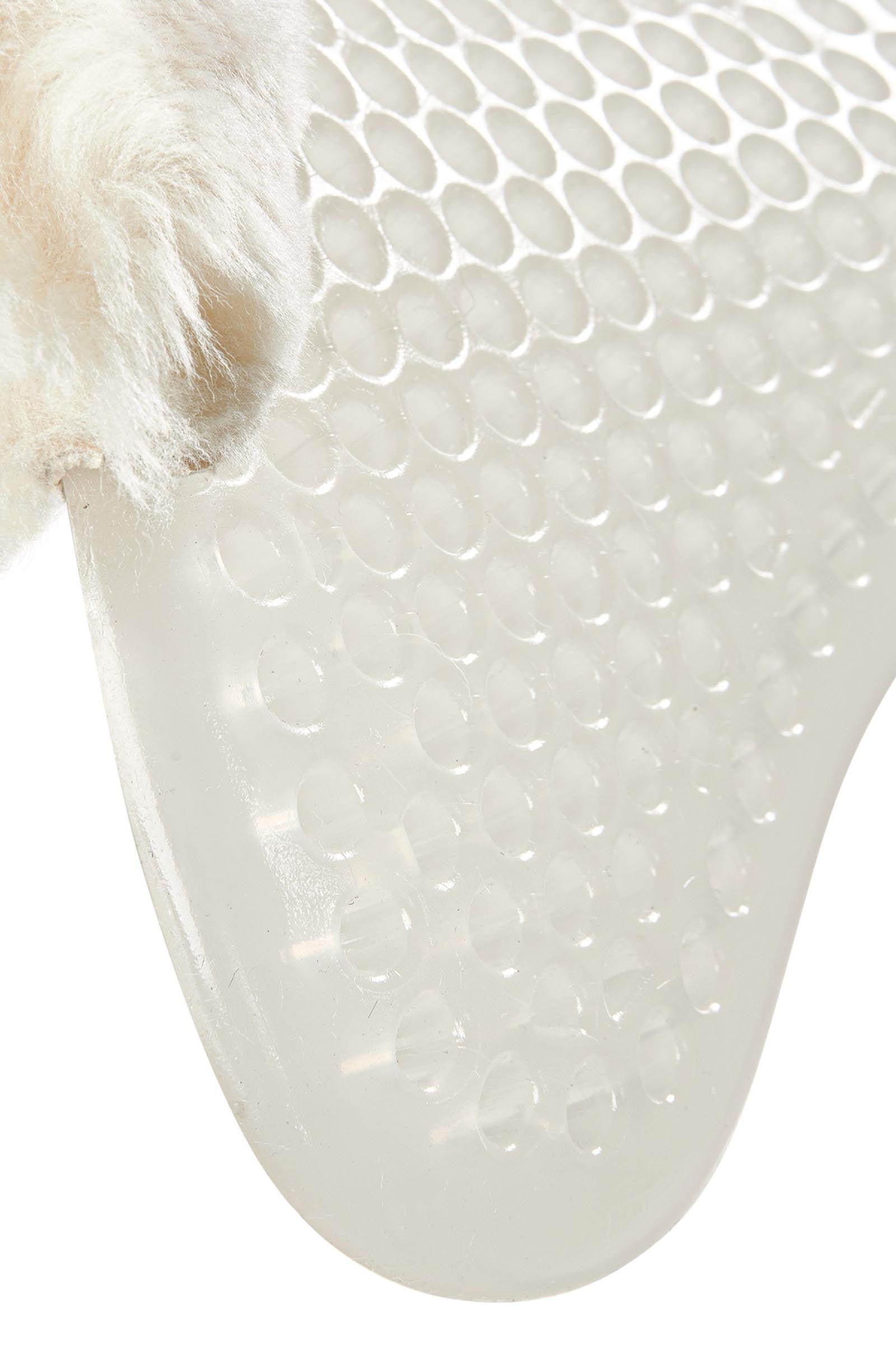 Acavallo Gel Non Slip Classic With Sheepskin Cut-Out Front Riser Saddle Pads