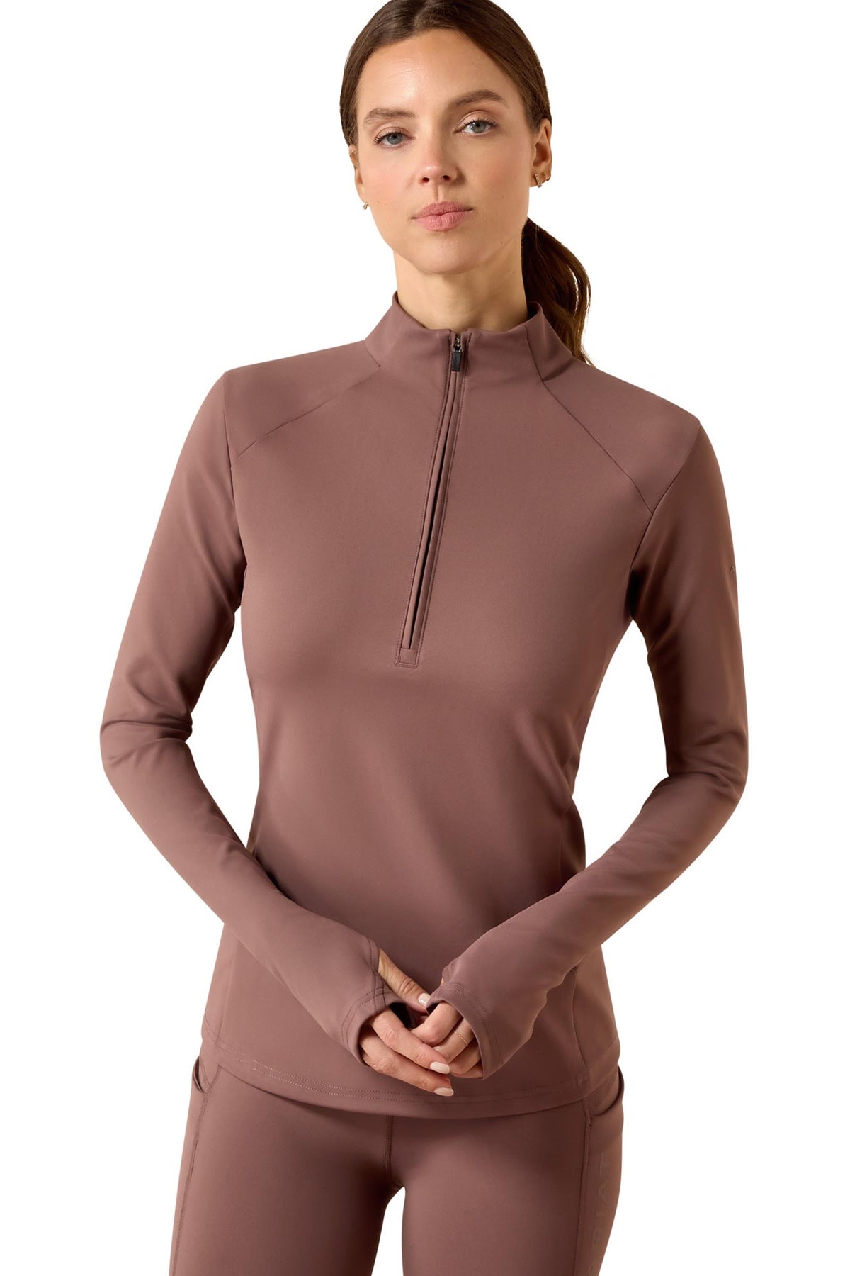 Ariat Damski baselayer Avail z zamkiem 1/2 Odzież jeździecka damska