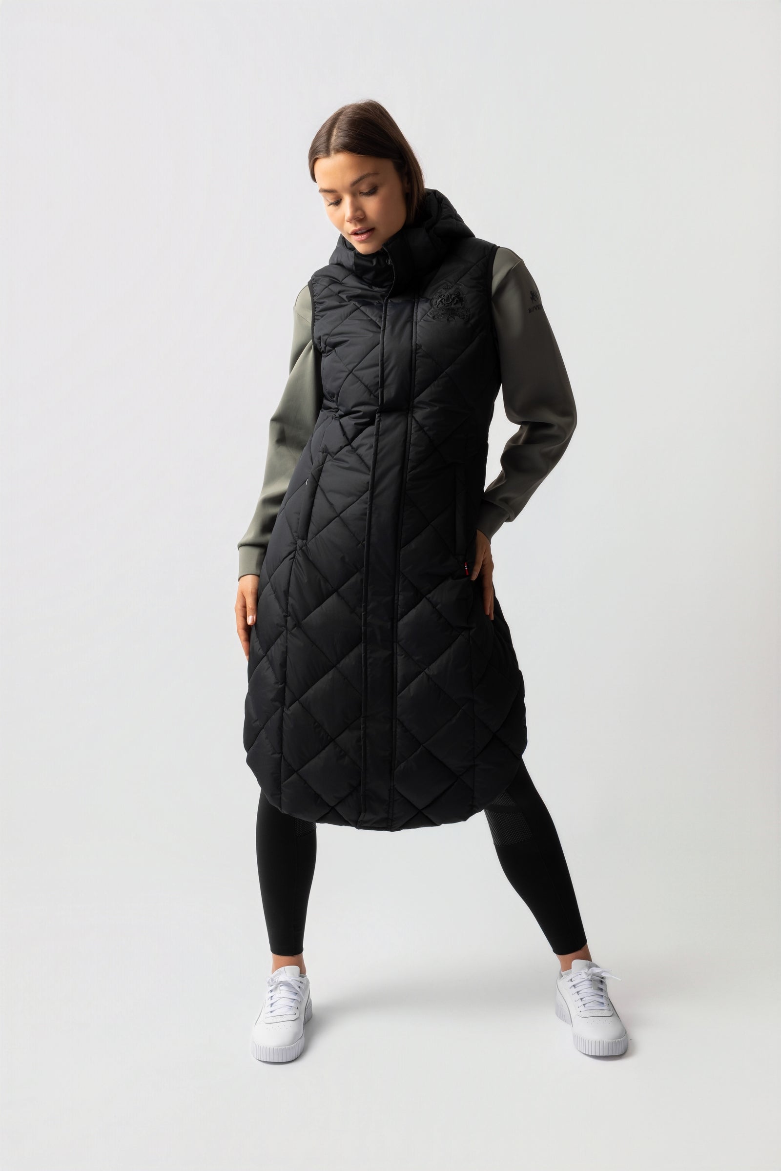 B Vertigo Gem Women´s Long Padded Riding Vest Women’s Riding Clothing