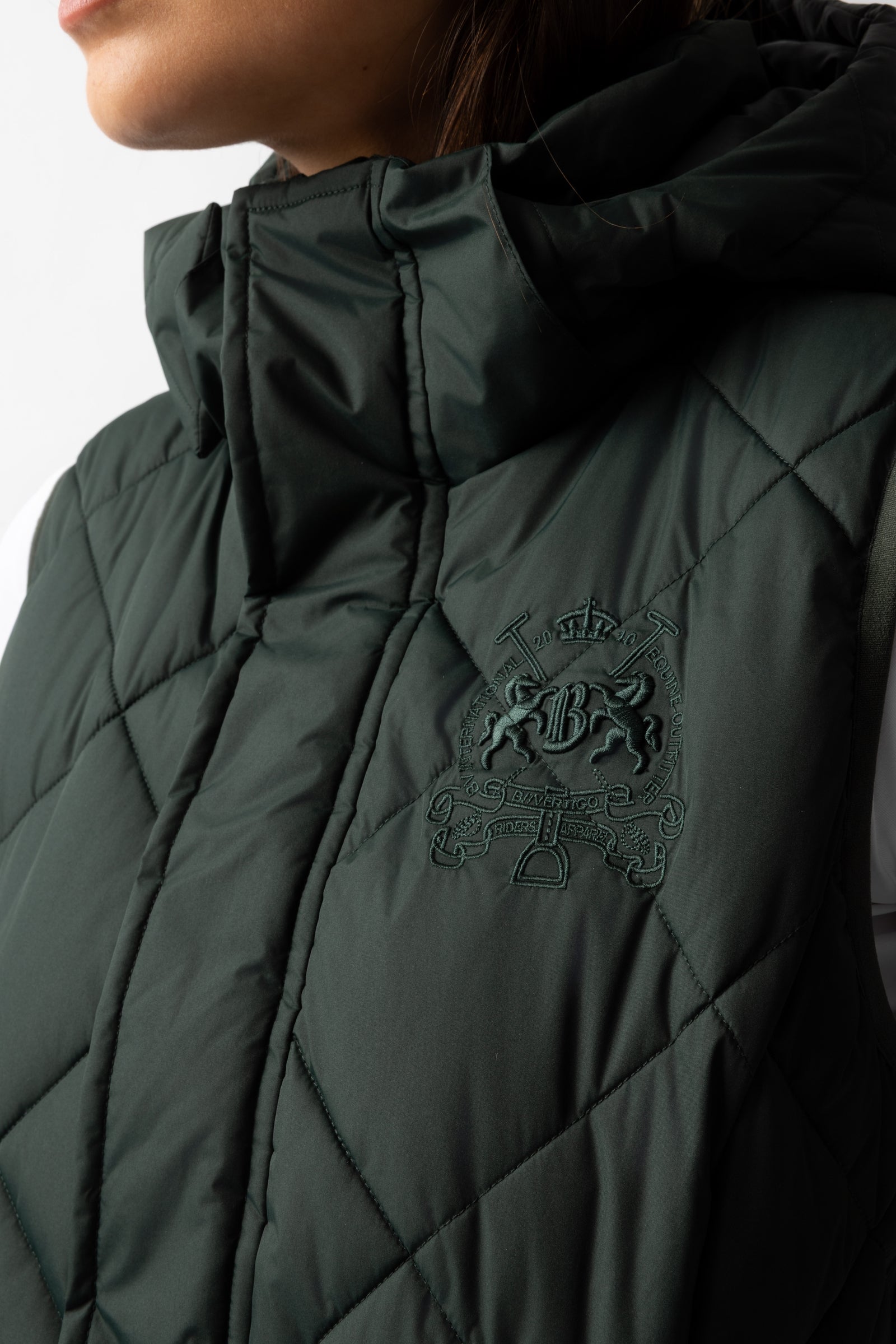 B Vertigo Gem Women´s Long Padded Riding Vest Women’s Riding Clothing