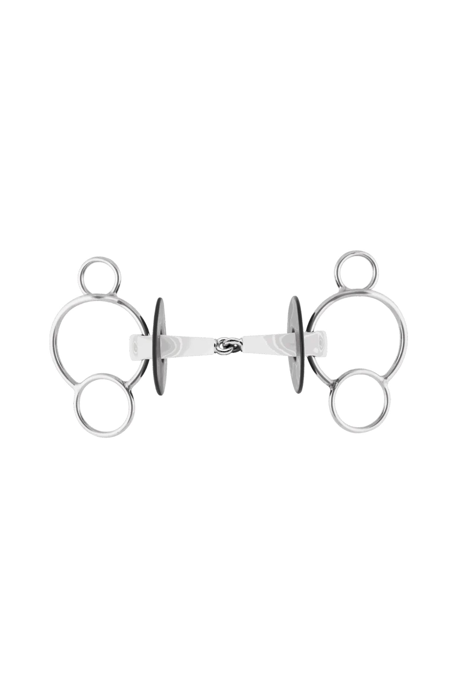 Sprenger Nathe wędzidło 3 pierścieniowe, pojedynczo łamane, 18 mm, termoplast Wędzidła