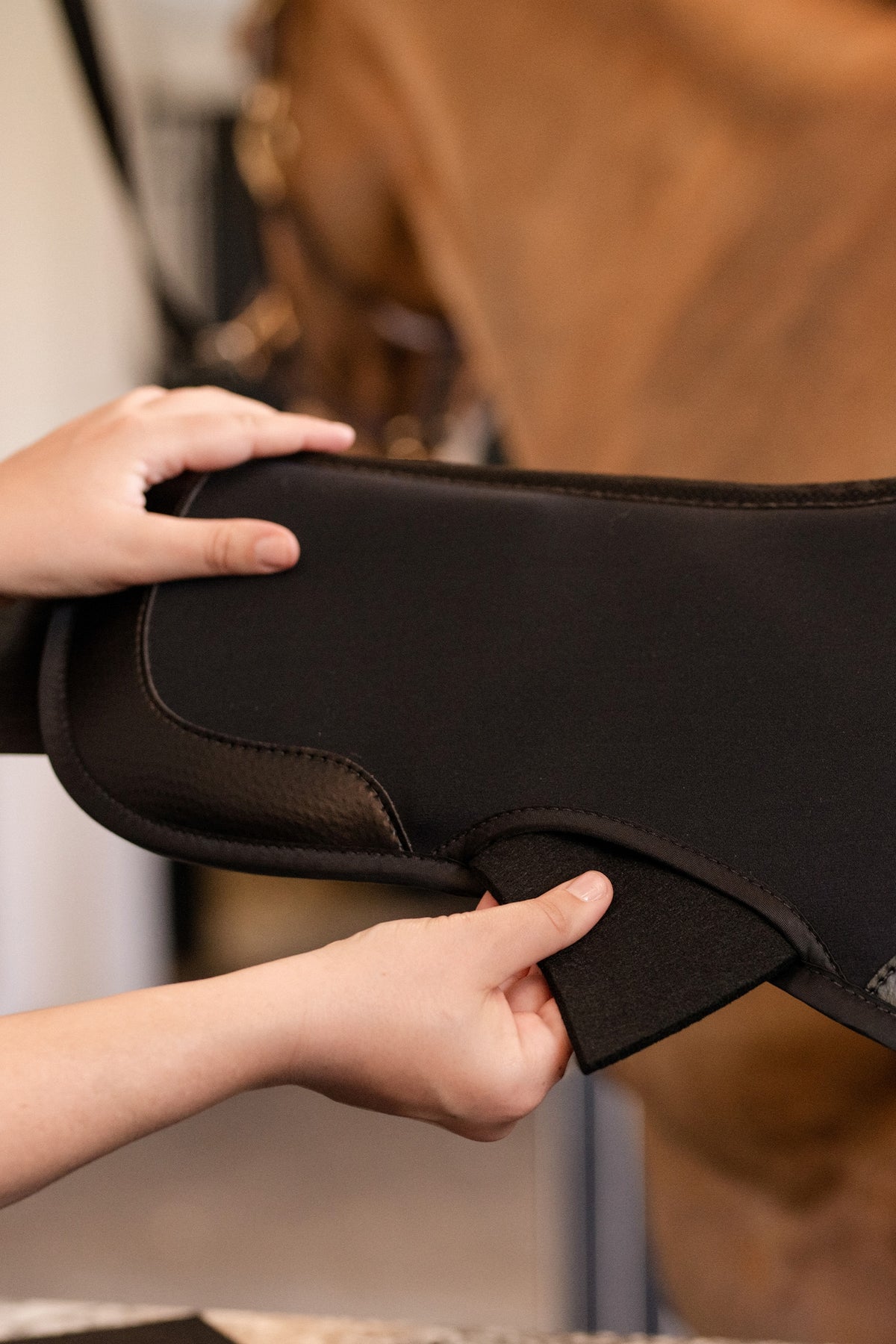 EquiFit Thin ImpacTeq® Half Pad with Shims Saddle Pads