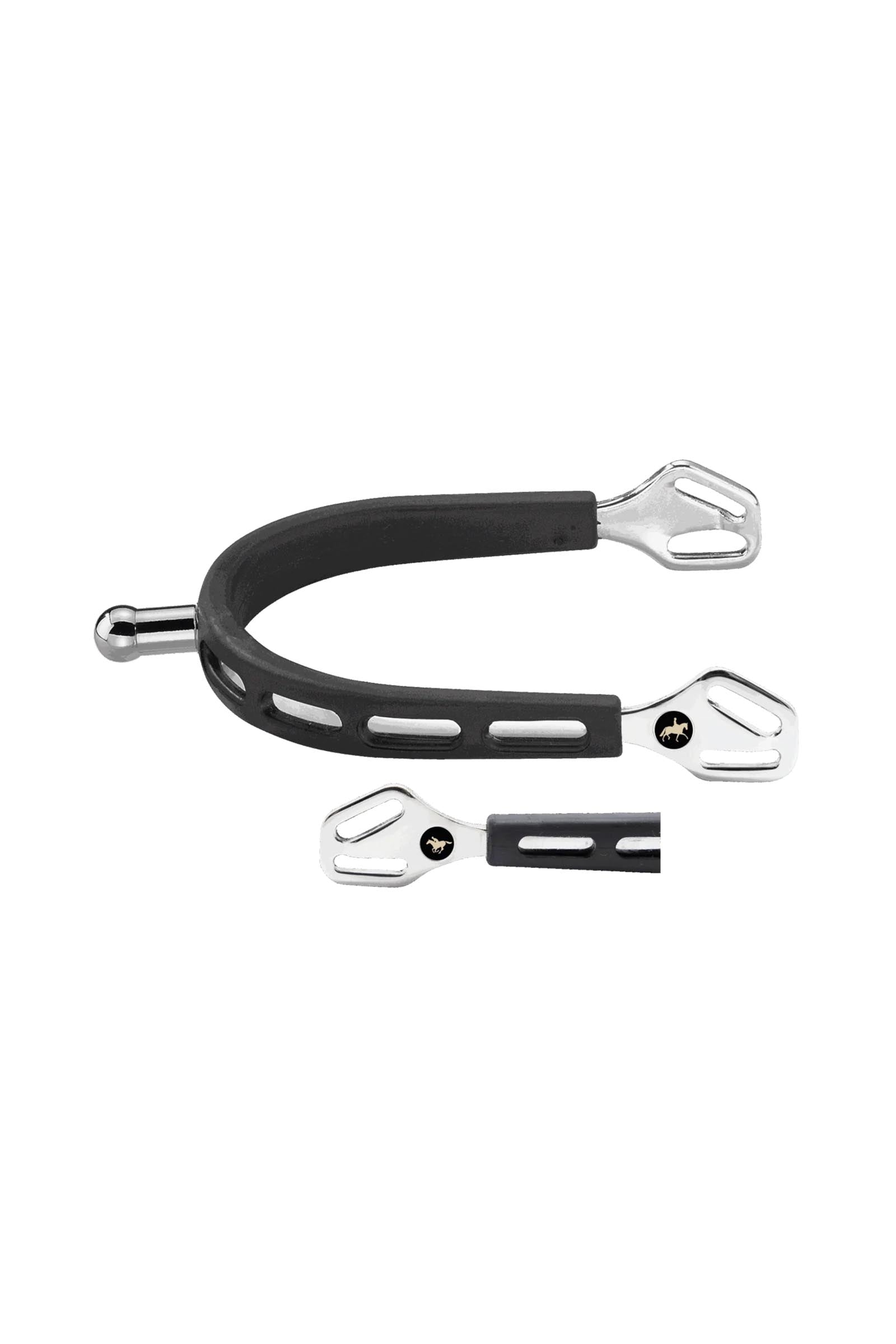 Sprenger Klimke Collection ostrogi Ultra Fit Extra Grip, stal nierdzewna, 20 mm kulista szyjka Wędzidła