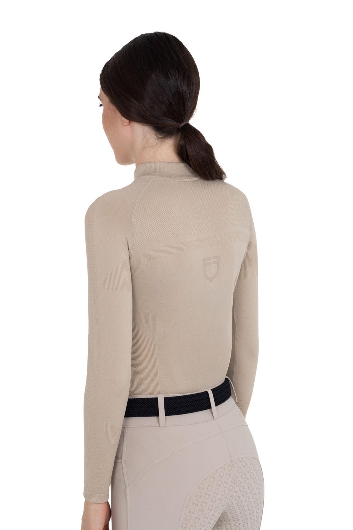 Equestro Women´s Half Zip Long Sleeve Training Shirt Women’s Riding Clothing