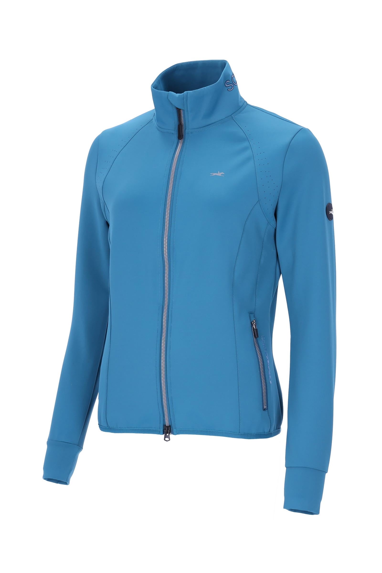 Schockemöhle Sports Ines Style bluza jersey na zamek damska Odzież jeździecka damska