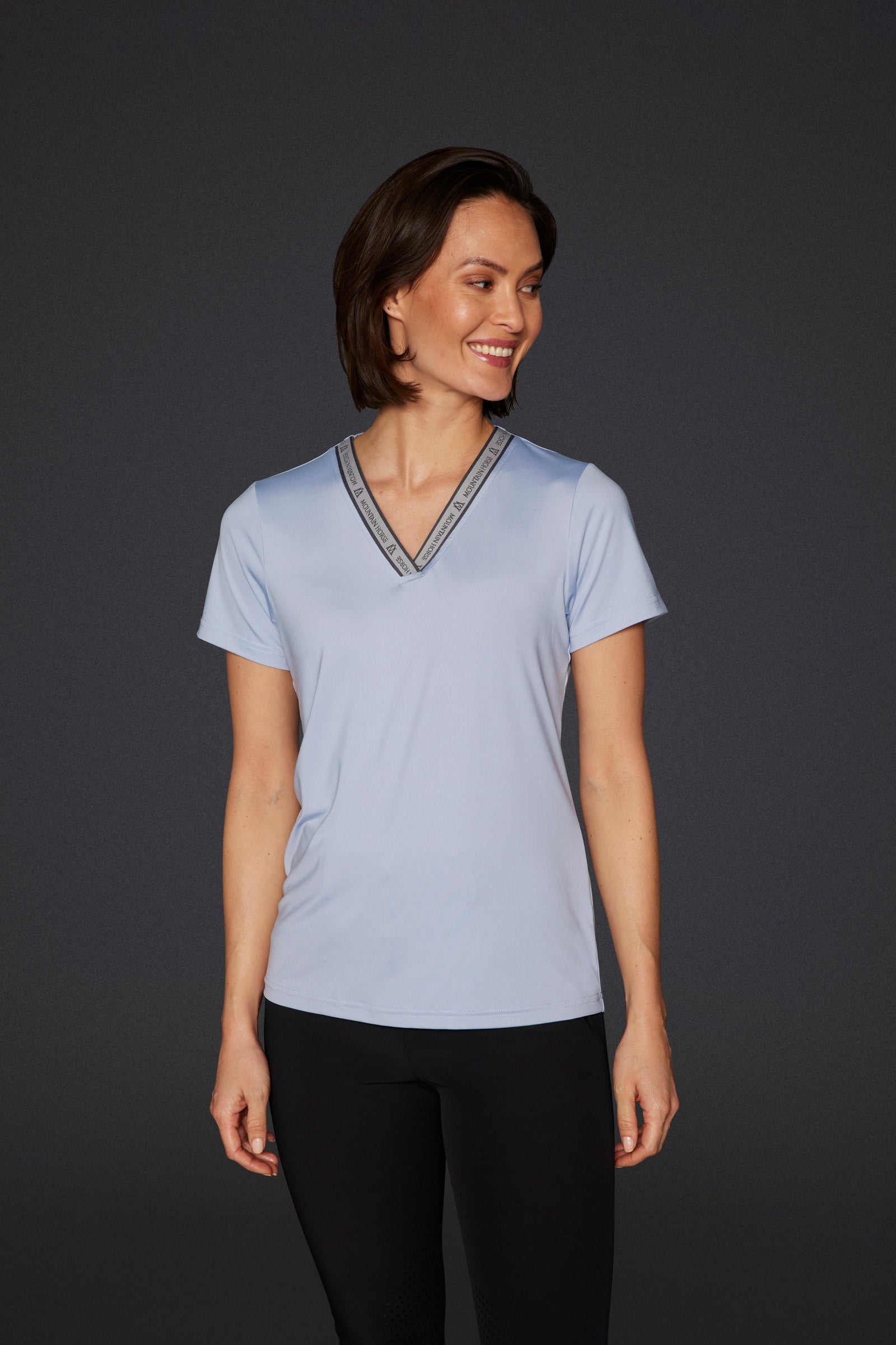 Mountain Horse Active Stripe Women's Tee Women’s Riding Clothing