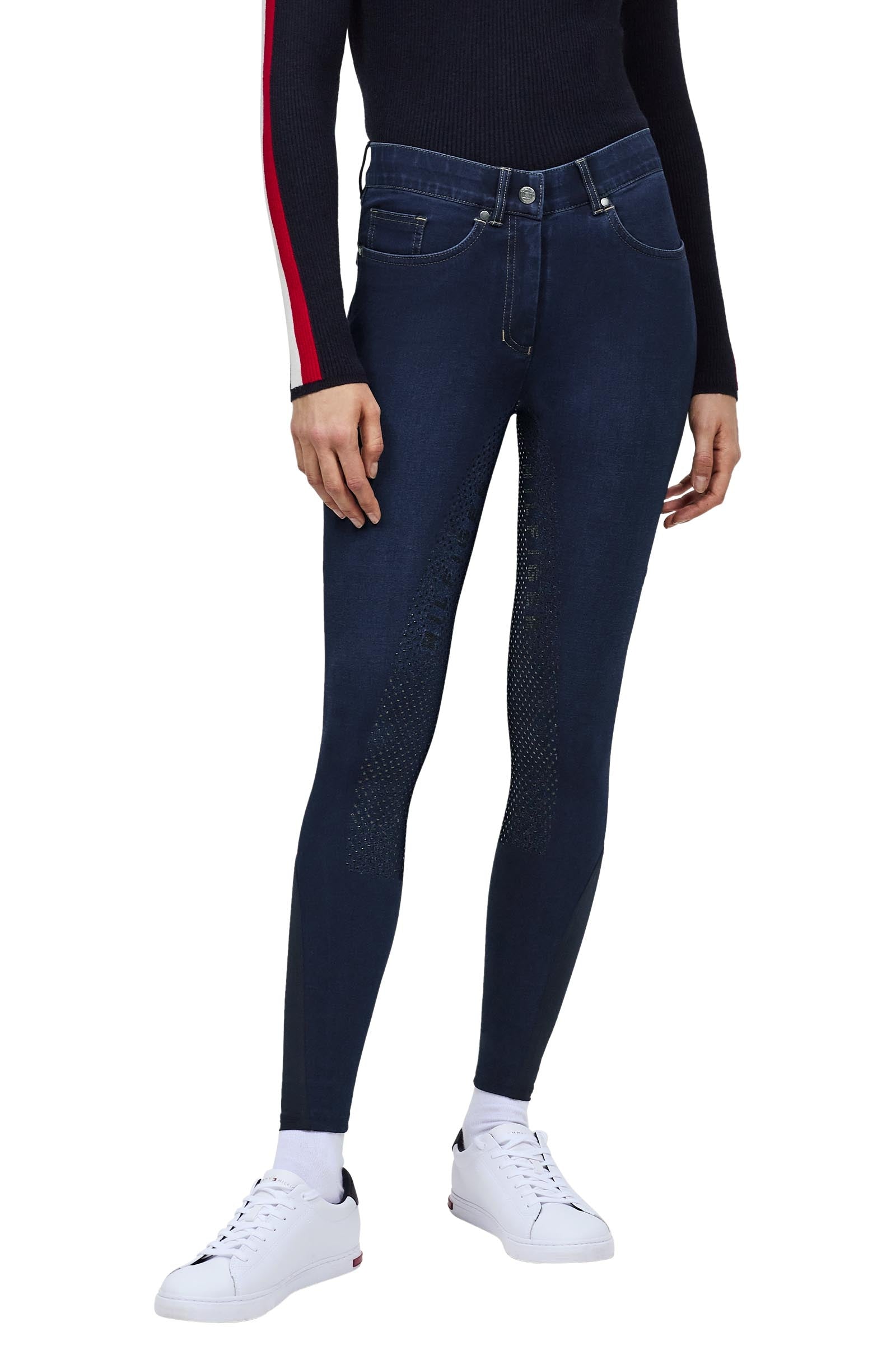 Tommy Hilfiger Equestrian Hope Women's Full Grip Breeches Denim Breeches Womens Breeches