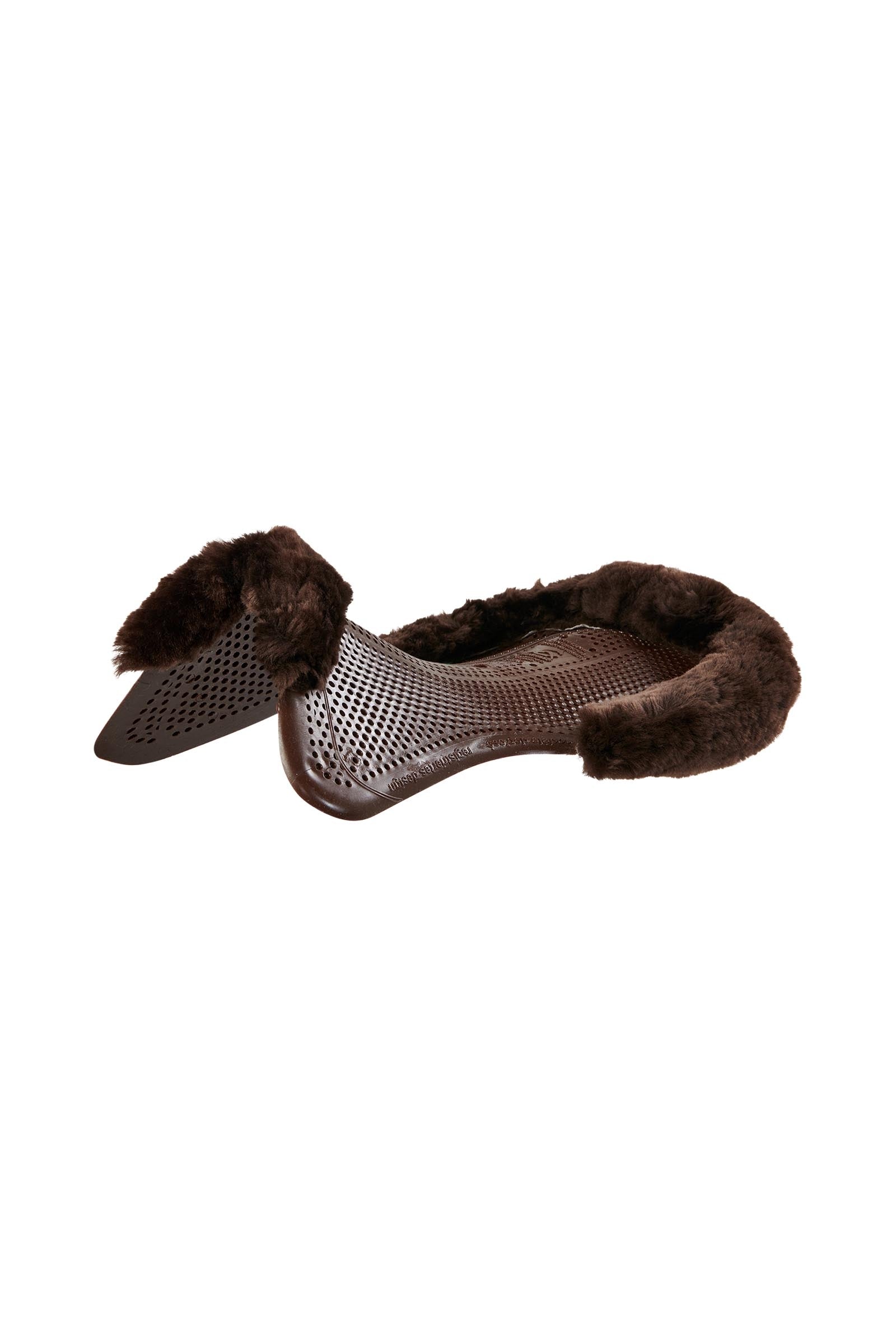 Acavallo Podkładka pod siodło żelowa z futrem owczym Theraputic Just Gel Pad Cut Out Sheepskin Czapraki