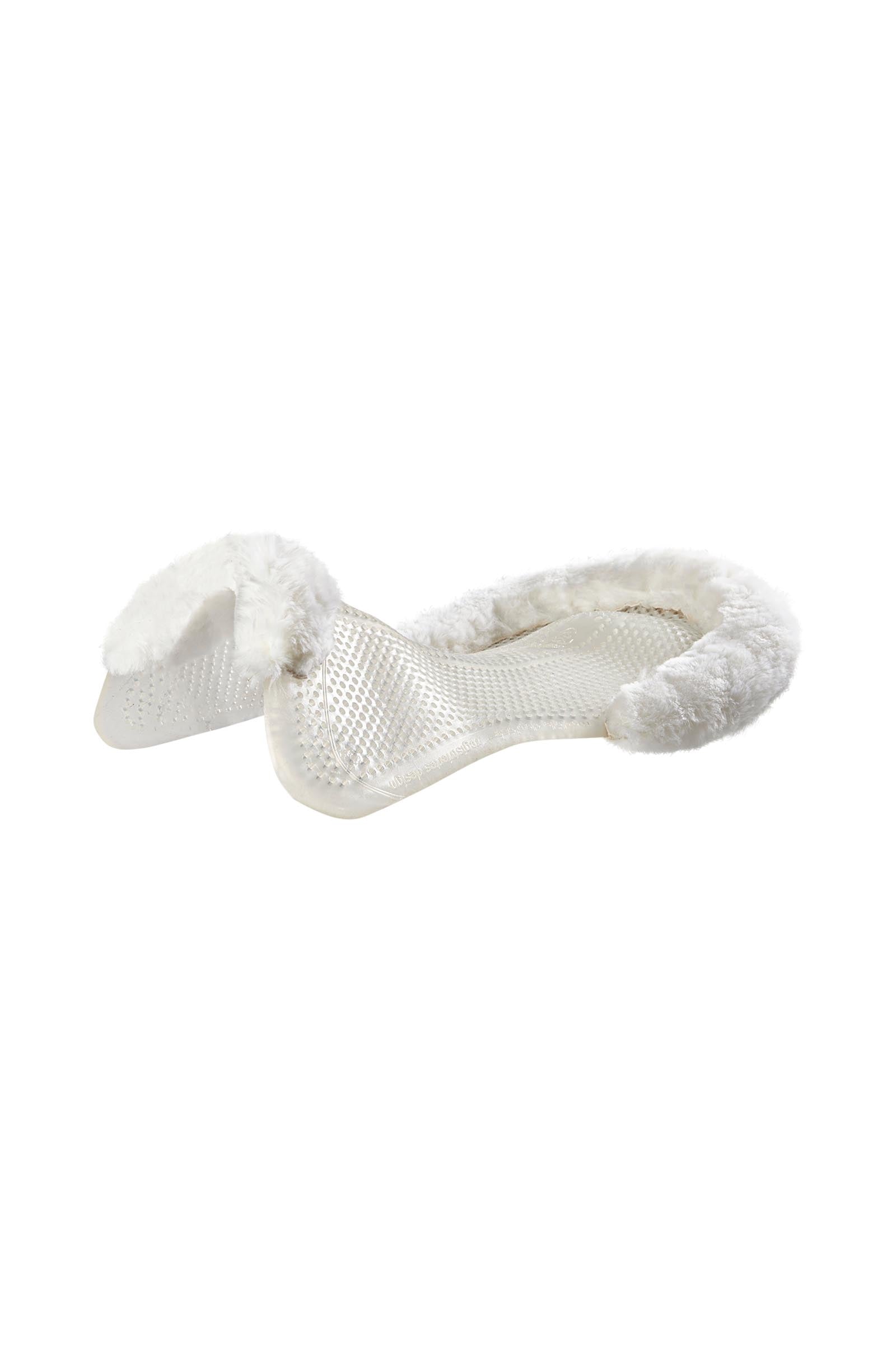 Acavallo Podkładka pod siodło żelowa z futrem owczym Theraputic Just Gel Pad Cut Out Sheepskin Czapraki