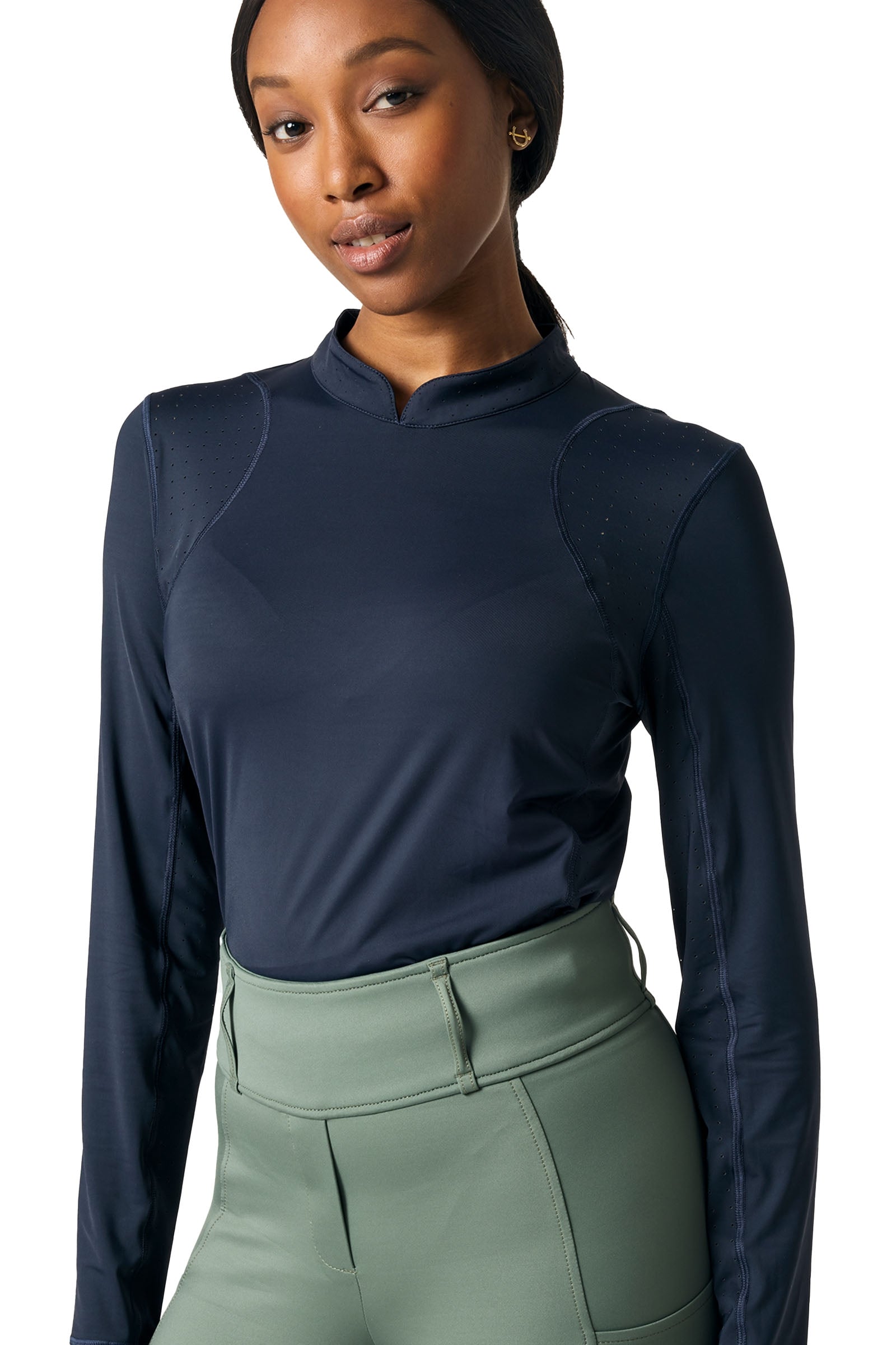 PS of Sweden Claire LS Airflow Bluzka Odzież jeździecka damska