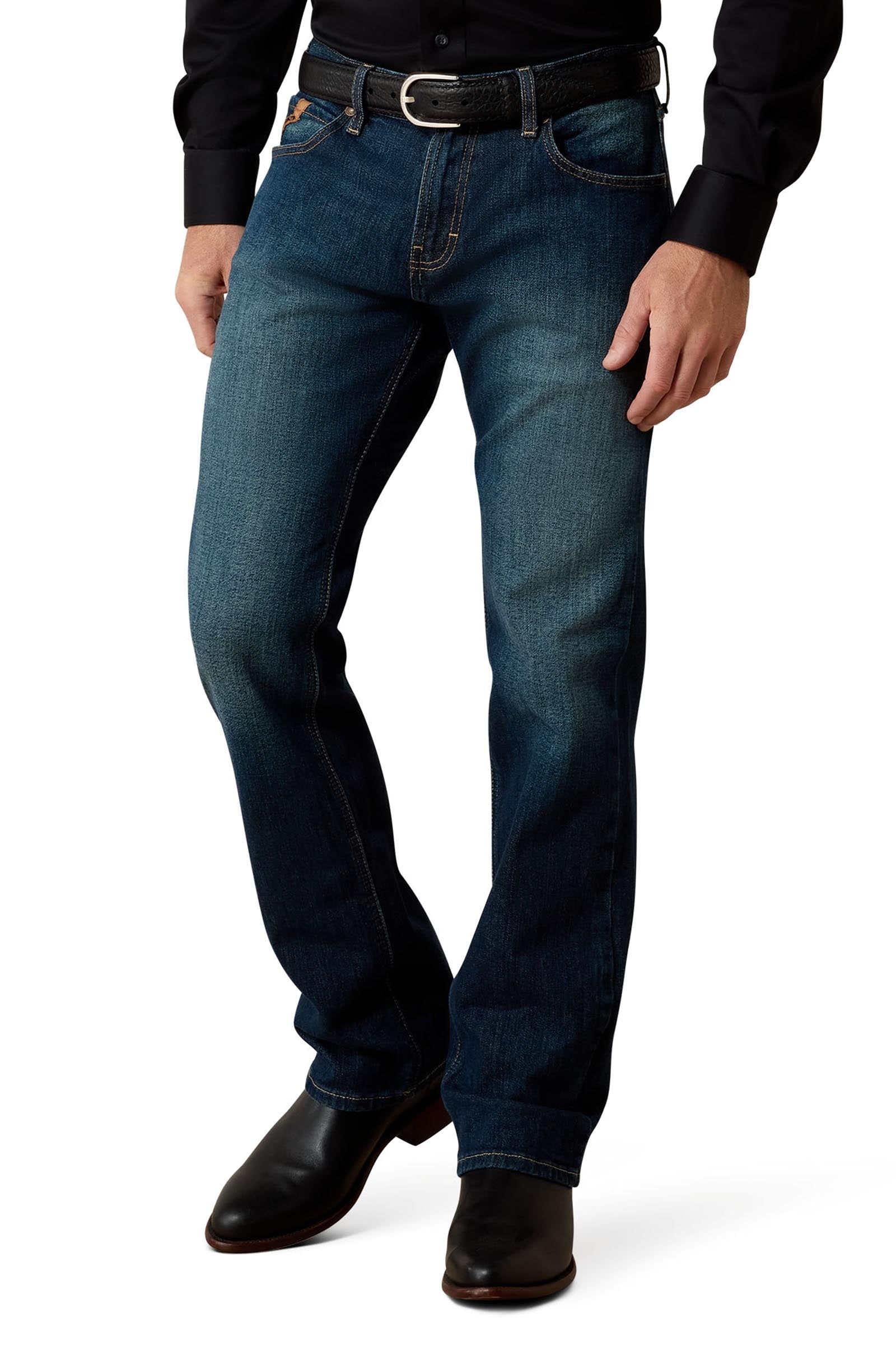 Ariat M7 Rocker Stretch Legacy Męskie dżinsy Odzież jeździecka męska
