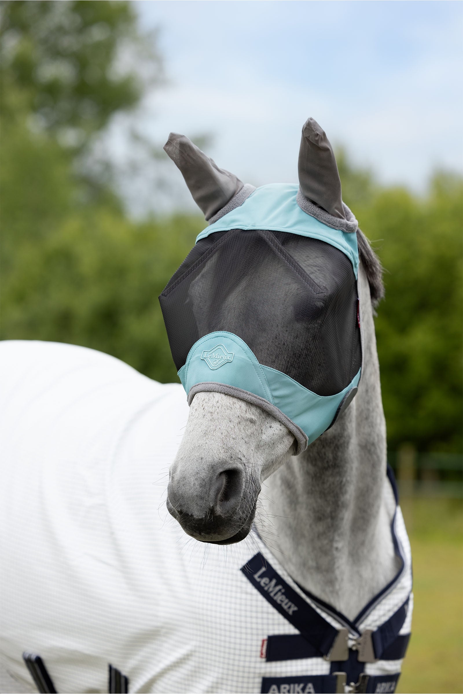 LeMieux Visor-Tek Half Fly Mask Antifly Protection for Horses